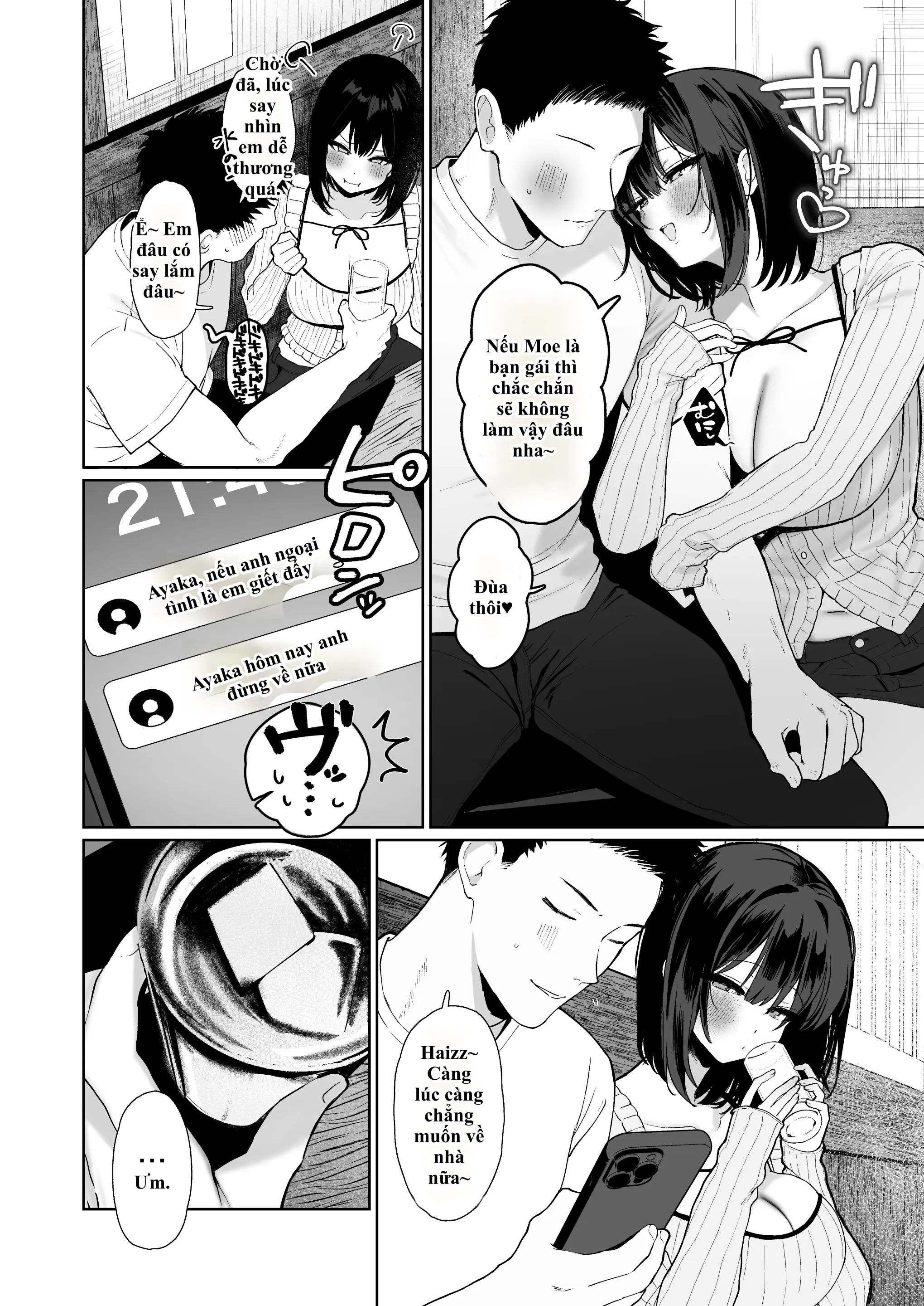 "Kareshi no Mawari ni Ite Hoshikunai Onna" to Mechakucha Uwaki SEX suru Hanashi | Cắm sừng người yêu để chịch tung nóc với nhỏ "trà xanh" cực múp! - Full trang 5
