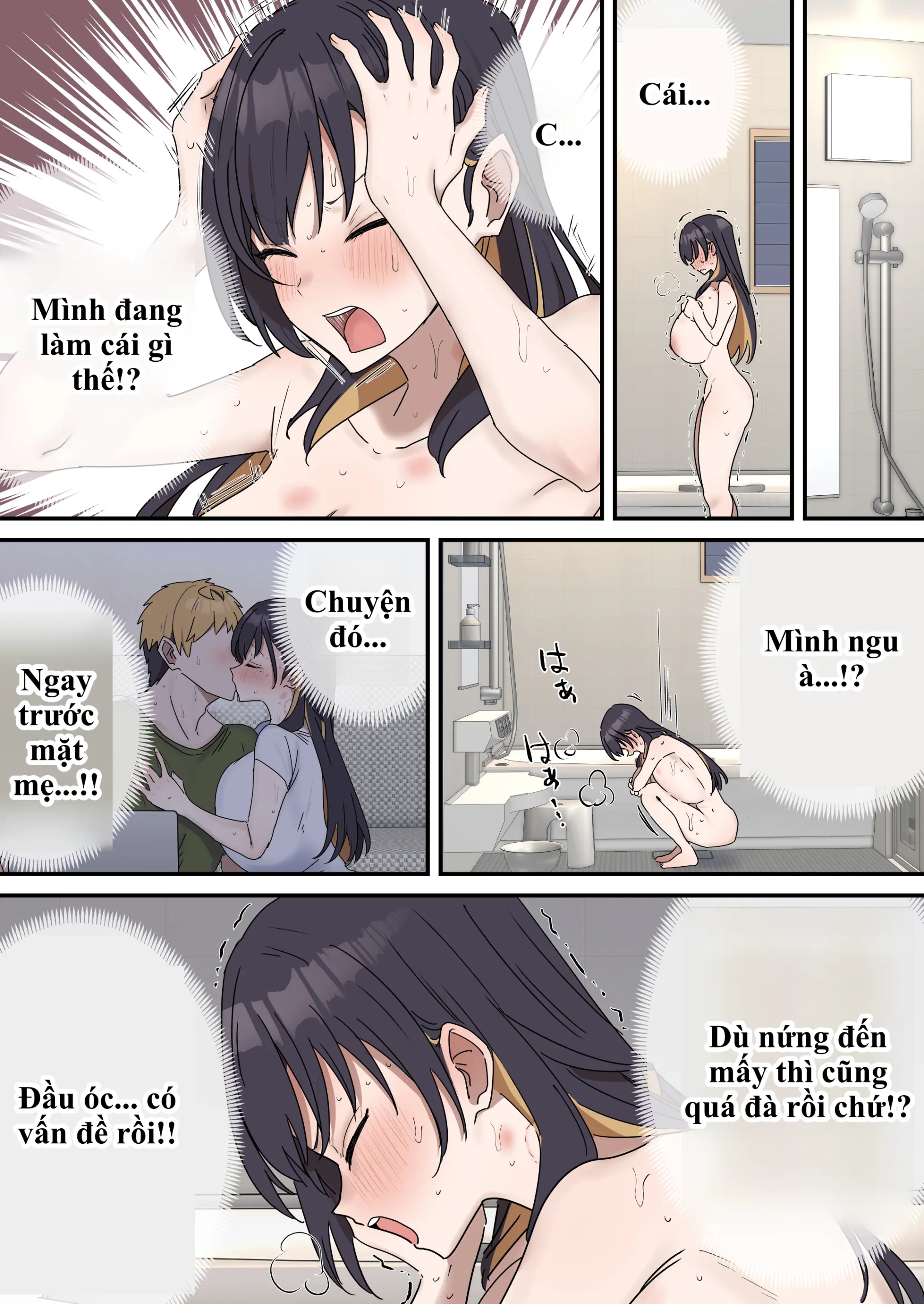 Giji Sekkusu Kyouei | Bị lừa vào phòng "Không chịch không được ra", chị gái từ "diễn sâu" thành nghiện luôn hàng của em trai! - Full trang 146