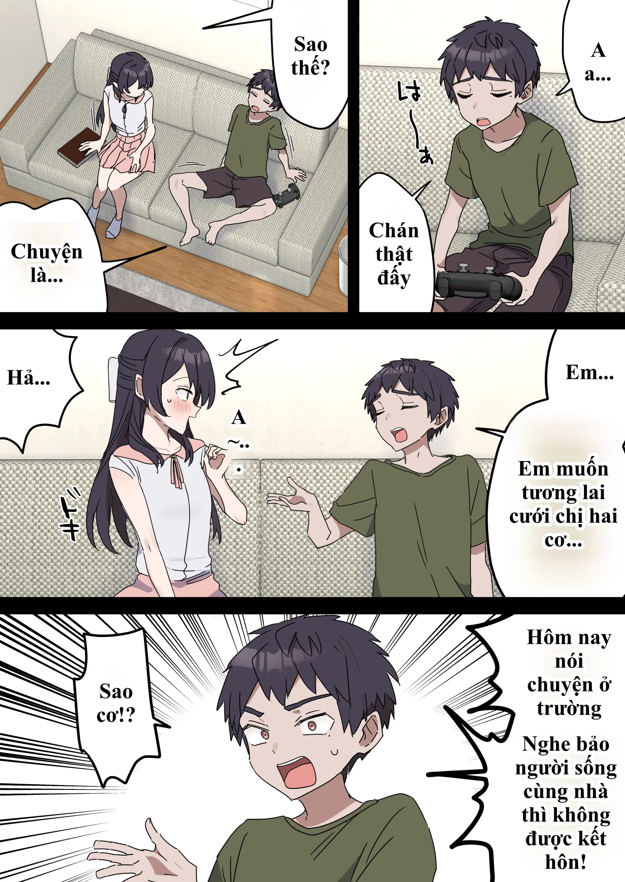 Giji Sekkusu Kyouei | Bị lừa vào phòng "Không chịch không được ra", chị gái từ "diễn sâu" thành nghiện luôn hàng của em trai! - Full trang 161