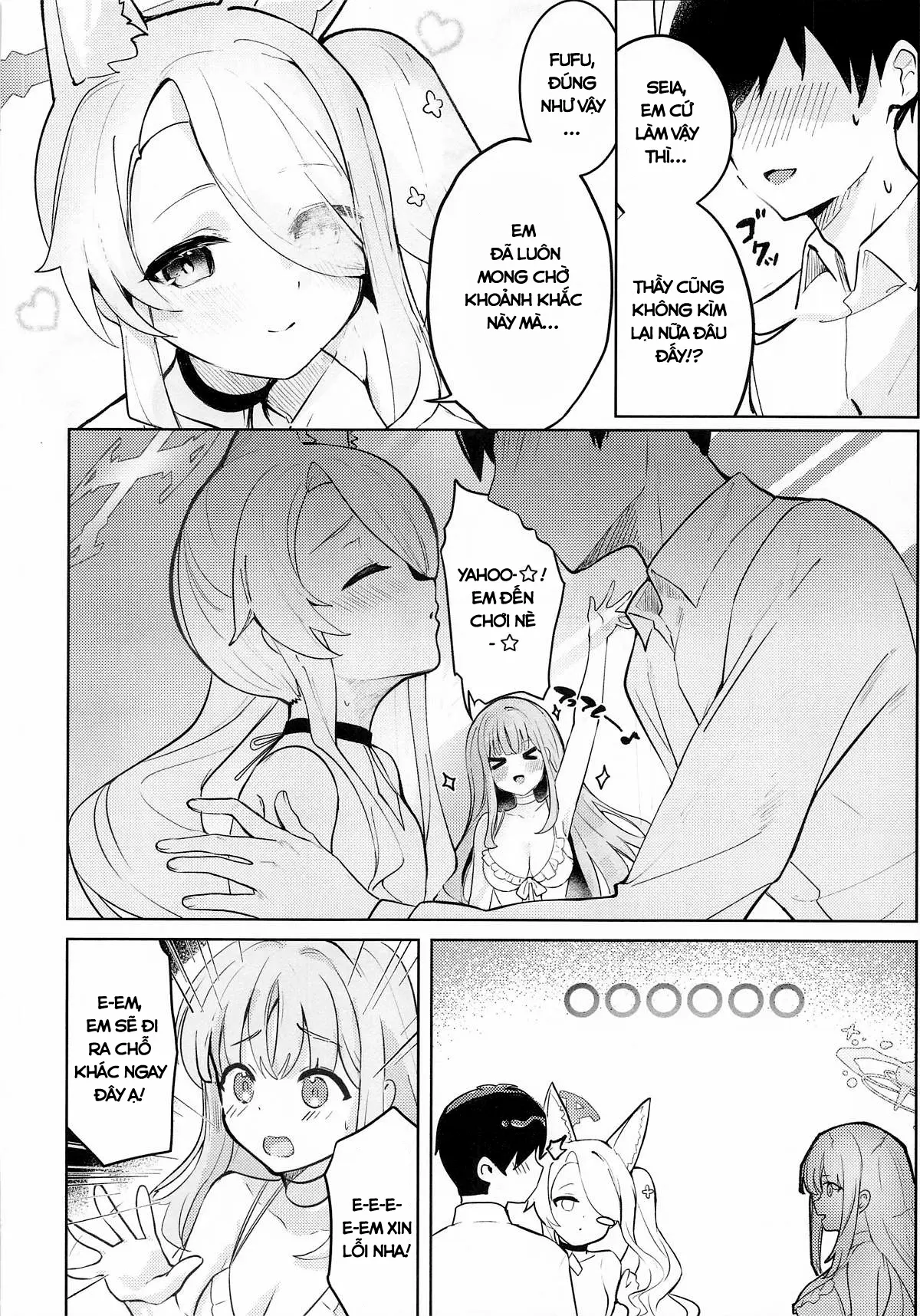 Koufuku na Eden ni Oboreru Yoru - A Night Lost in Blissful Eden | Lạc Trong Màn Đêm Của Vườn Địa Đàng Hoan Lạc - Full trang 7