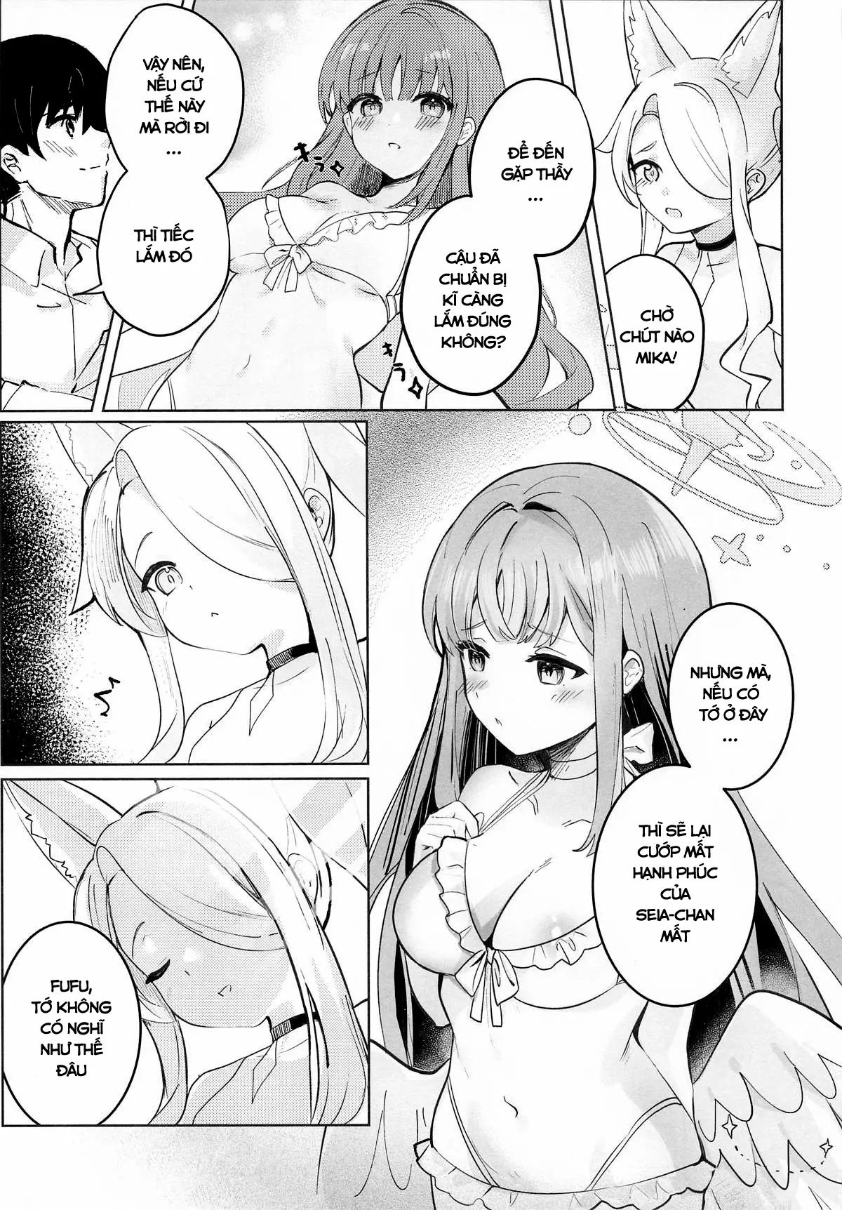 Koufuku na Eden ni Oboreru Yoru - A Night Lost in Blissful Eden | Lạc Trong Màn Đêm Của Vườn Địa Đàng Hoan Lạc - Full trang 8