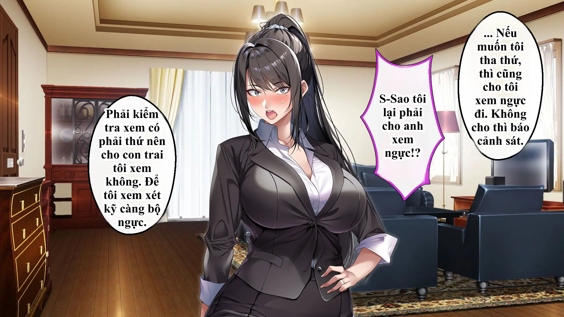 Cool na Hitozuma Katei Kyoushi o Netotte Haramaseta Hanashi | Sự sa ngã của cô giáo nghiêm khắc trước con cặc bự của bố học trò. - Full trang 137