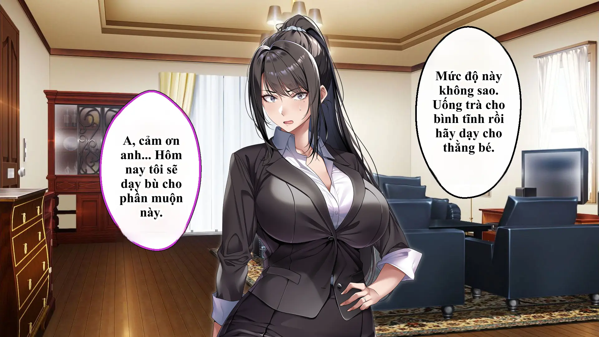 Cool na Hitozuma Katei Kyoushi o Netotte Haramaseta Hanashi | Sự sa ngã của cô giáo nghiêm khắc trước con cặc bự của bố học trò. - Full trang 202