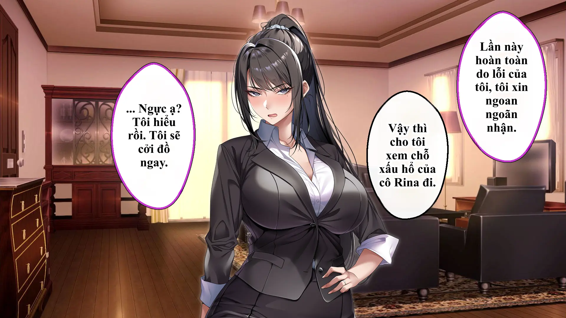 Cool na Hitozuma Katei Kyoushi o Netotte Haramaseta Hanashi | Sự sa ngã của cô giáo nghiêm khắc trước con cặc bự của bố học trò. - Full trang 213