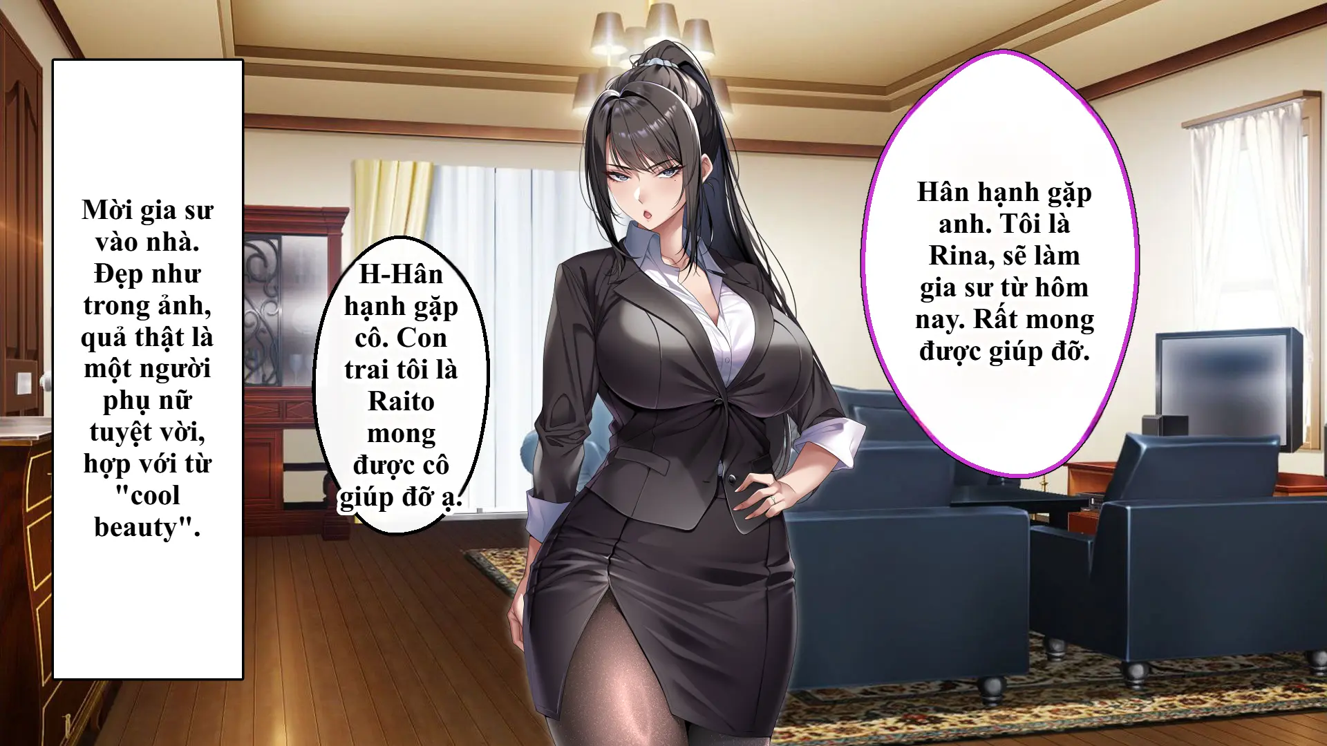 Cool na Hitozuma Katei Kyoushi o Netotte Haramaseta Hanashi | Sự sa ngã của cô giáo nghiêm khắc trước con cặc bự của bố học trò. - Full trang 26