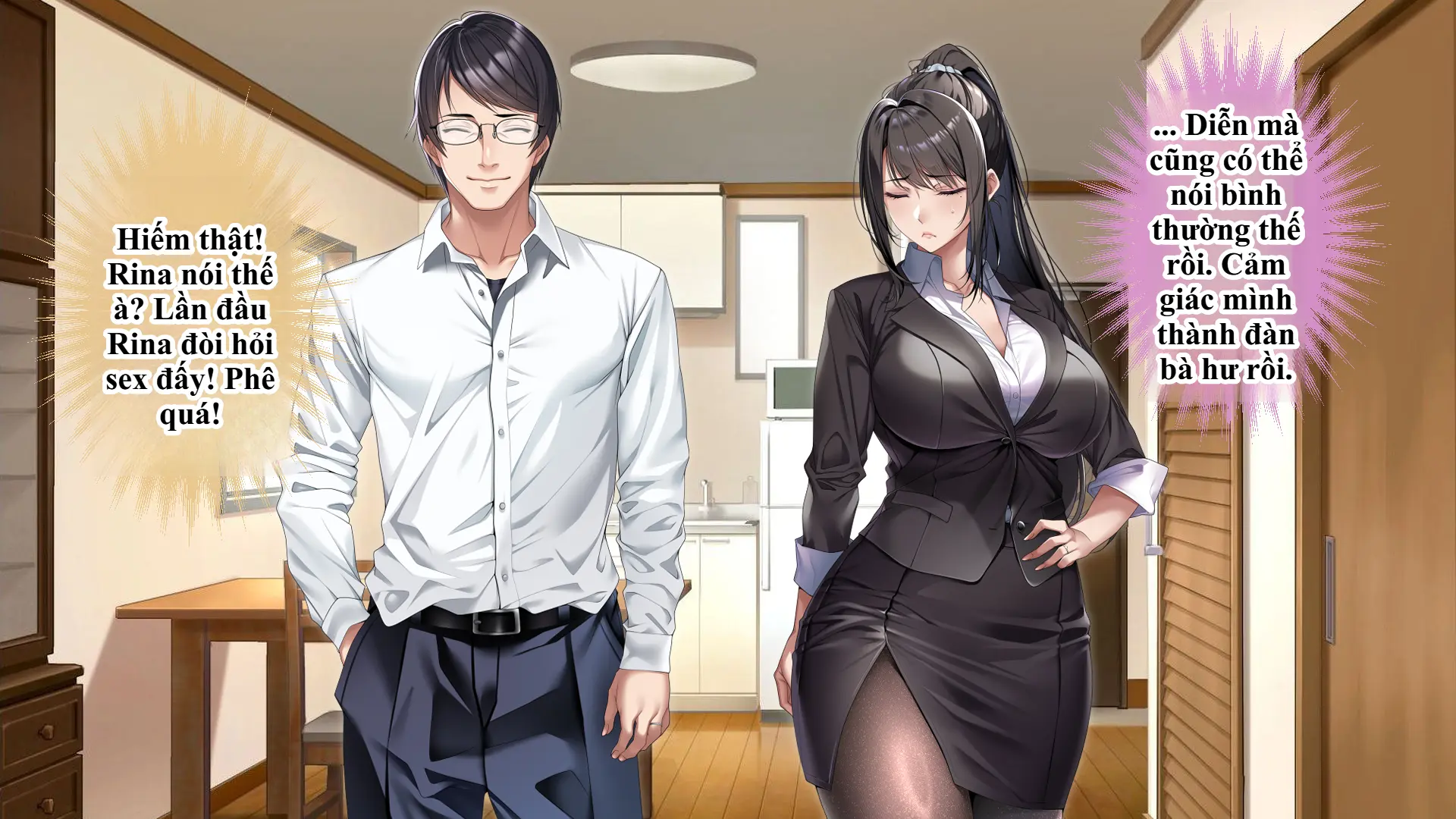 Cool na Hitozuma Katei Kyoushi o Netotte Haramaseta Hanashi | Sự sa ngã của cô giáo nghiêm khắc trước con cặc bự của bố học trò. - Full trang 312