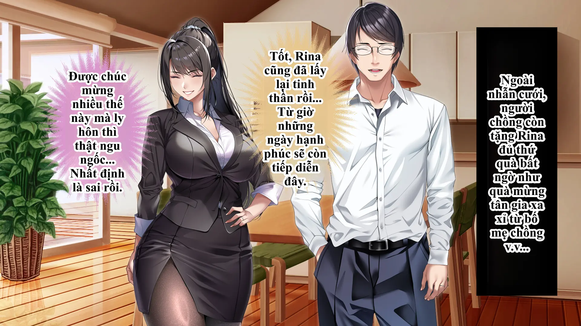 Cool na Hitozuma Katei Kyoushi o Netotte Haramaseta Hanashi | Sự sa ngã của cô giáo nghiêm khắc trước con cặc bự của bố học trò. - Full trang 449