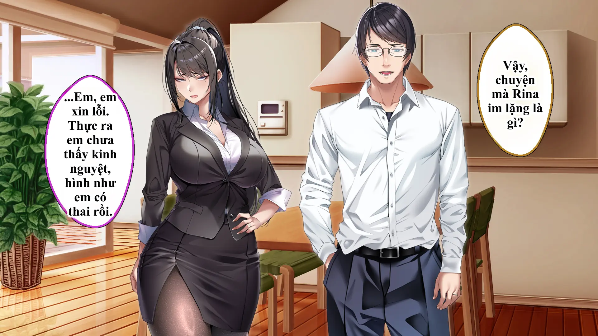 Cool na Hitozuma Katei Kyoushi o Netotte Haramaseta Hanashi | Sự sa ngã của cô giáo nghiêm khắc trước con cặc bự của bố học trò. - Full trang 450
