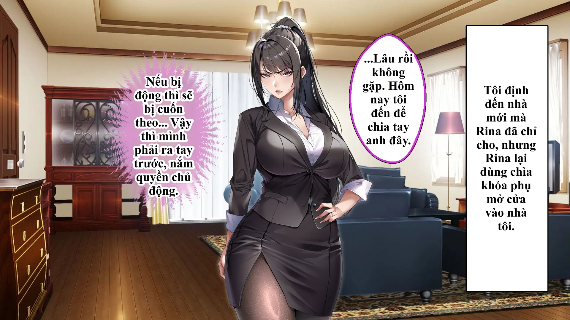 Cool na Hitozuma Katei Kyoushi o Netotte Haramaseta Hanashi | Sự sa ngã của cô giáo nghiêm khắc trước con cặc bự của bố học trò. - Full trang 460