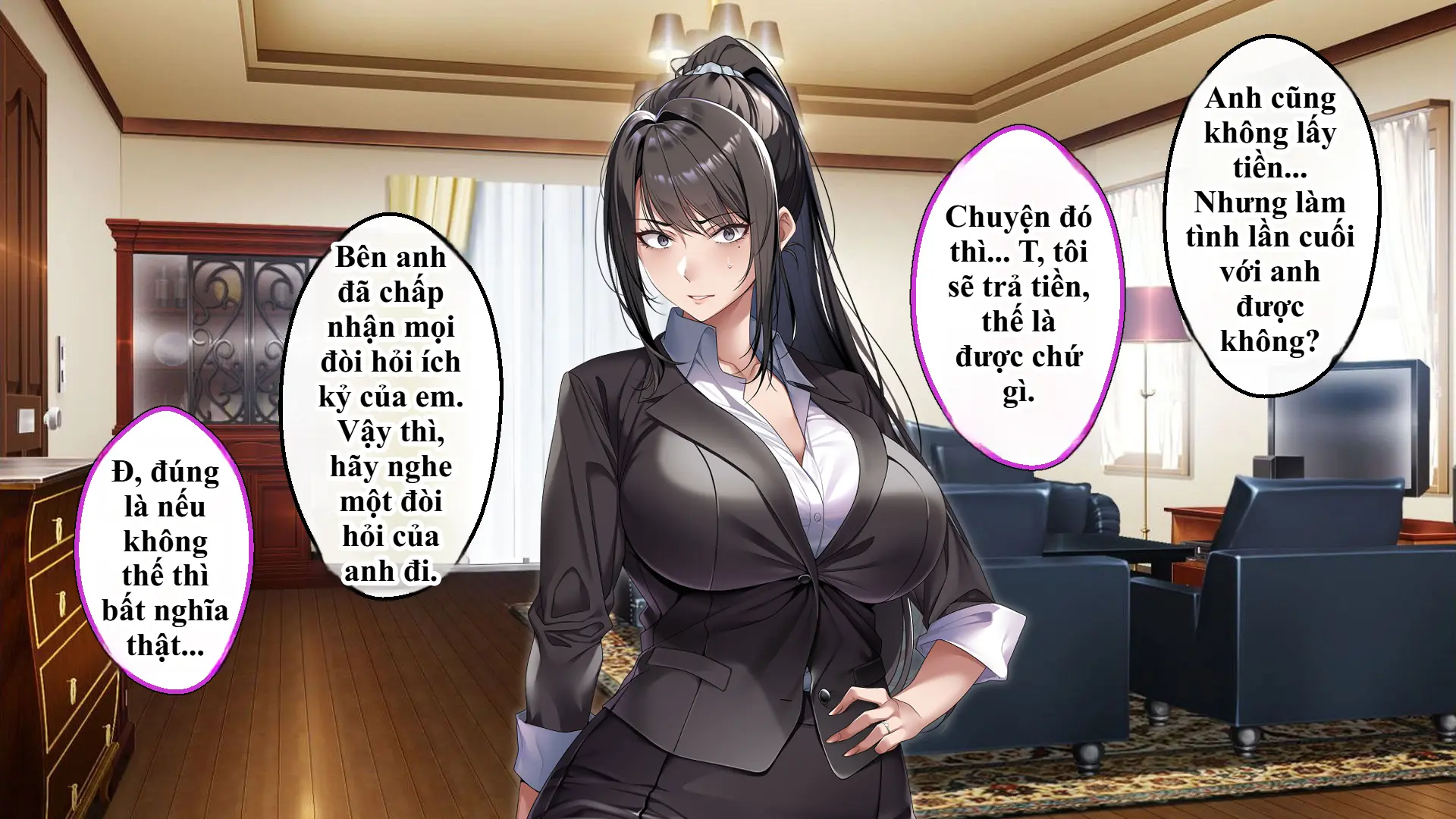 Cool na Hitozuma Katei Kyoushi o Netotte Haramaseta Hanashi | Sự sa ngã của cô giáo nghiêm khắc trước con cặc bự của bố học trò. - Full trang 466