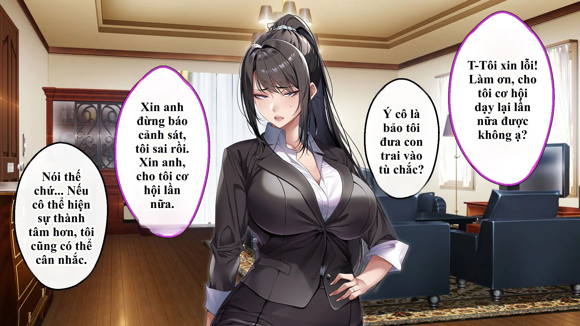 Cool na Hitozuma Katei Kyoushi o Netotte Haramaseta Hanashi | Sự sa ngã của cô giáo nghiêm khắc trước con cặc bự của bố học trò. - Full trang 67