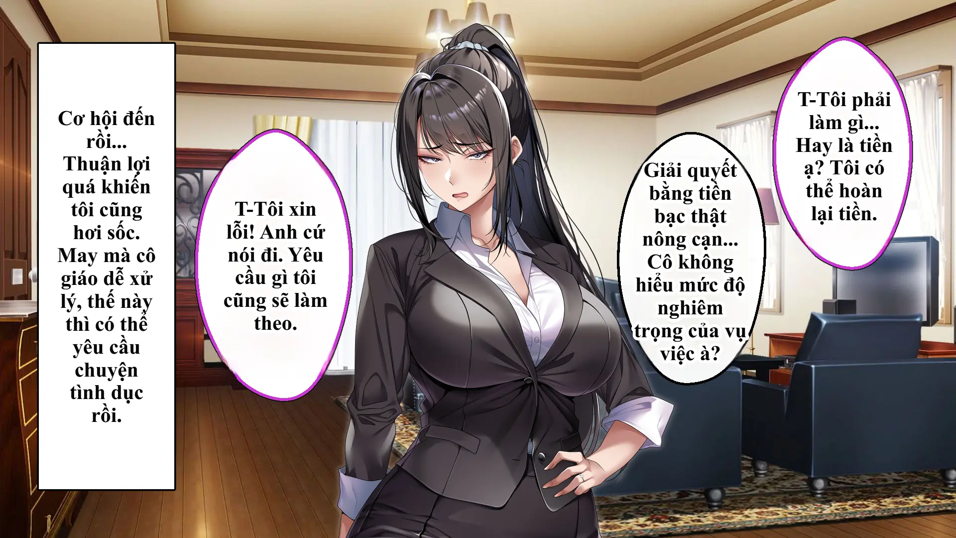 Cool na Hitozuma Katei Kyoushi o Netotte Haramaseta Hanashi | Sự sa ngã của cô giáo nghiêm khắc trước con cặc bự của bố học trò. - Full trang 68