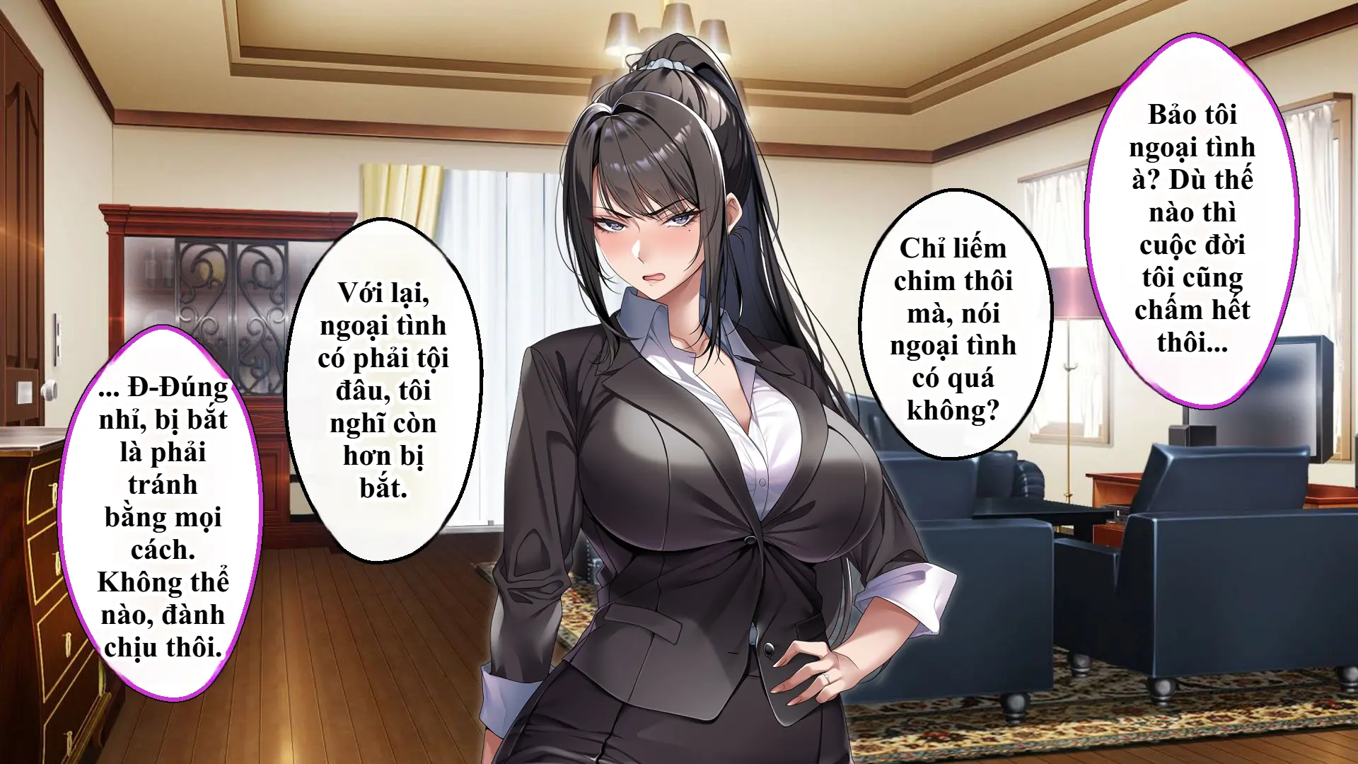 Cool na Hitozuma Katei Kyoushi o Netotte Haramaseta Hanashi | Sự sa ngã của cô giáo nghiêm khắc trước con cặc bự của bố học trò. - Full trang 71