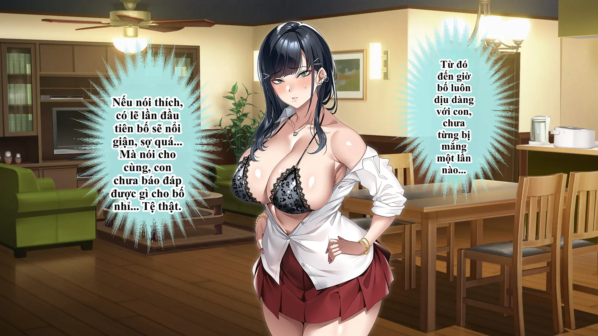 Tsurego no Kurokami Gal o Otou-san ga Haramaseta Hanashi | Câu chuyện bố dượng làm cô con riêng tóc đen gyaru dính bầu. - Full trang 181
