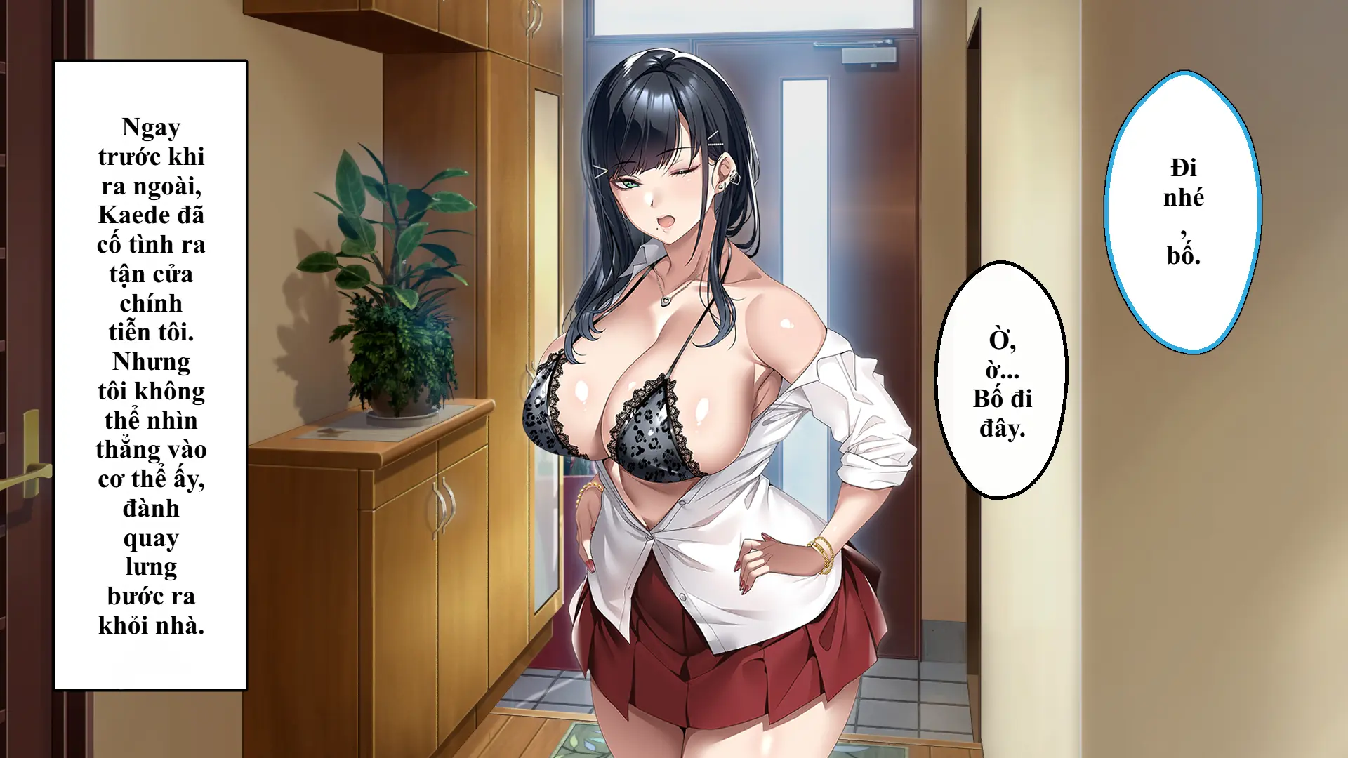 Tsurego no Kurokami Gal o Otou-san ga Haramaseta Hanashi | Câu chuyện bố dượng làm cô con riêng tóc đen gyaru dính bầu. - Full trang 19