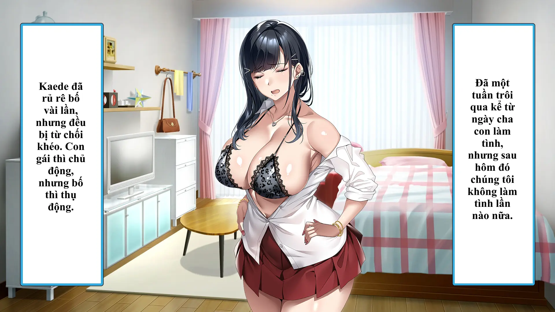 Tsurego no Kurokami Gal o Otou-san ga Haramaseta Hanashi | Câu chuyện bố dượng làm cô con riêng tóc đen gyaru dính bầu. - Full trang 290