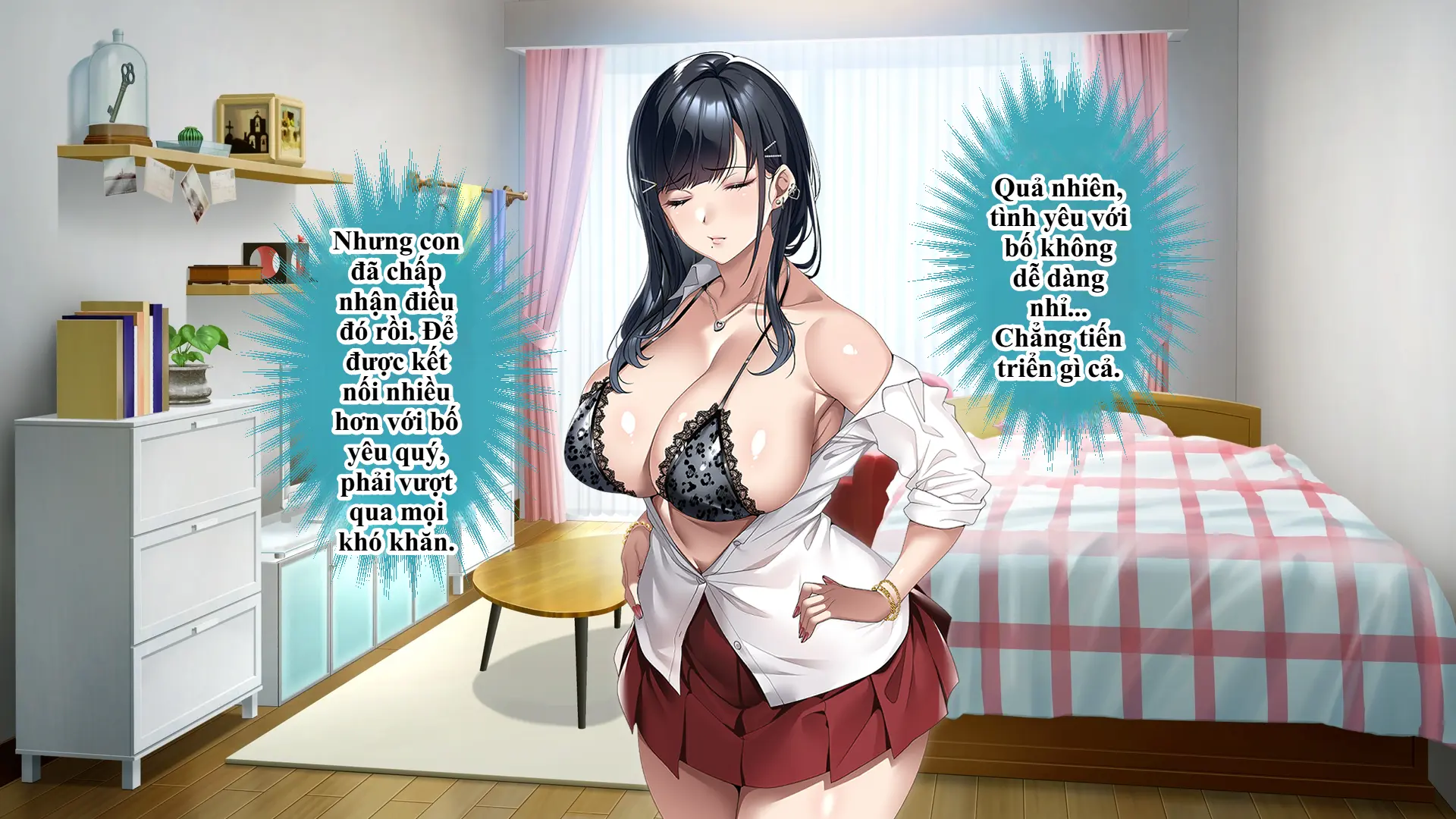 Tsurego no Kurokami Gal o Otou-san ga Haramaseta Hanashi | Câu chuyện bố dượng làm cô con riêng tóc đen gyaru dính bầu. - Full trang 291