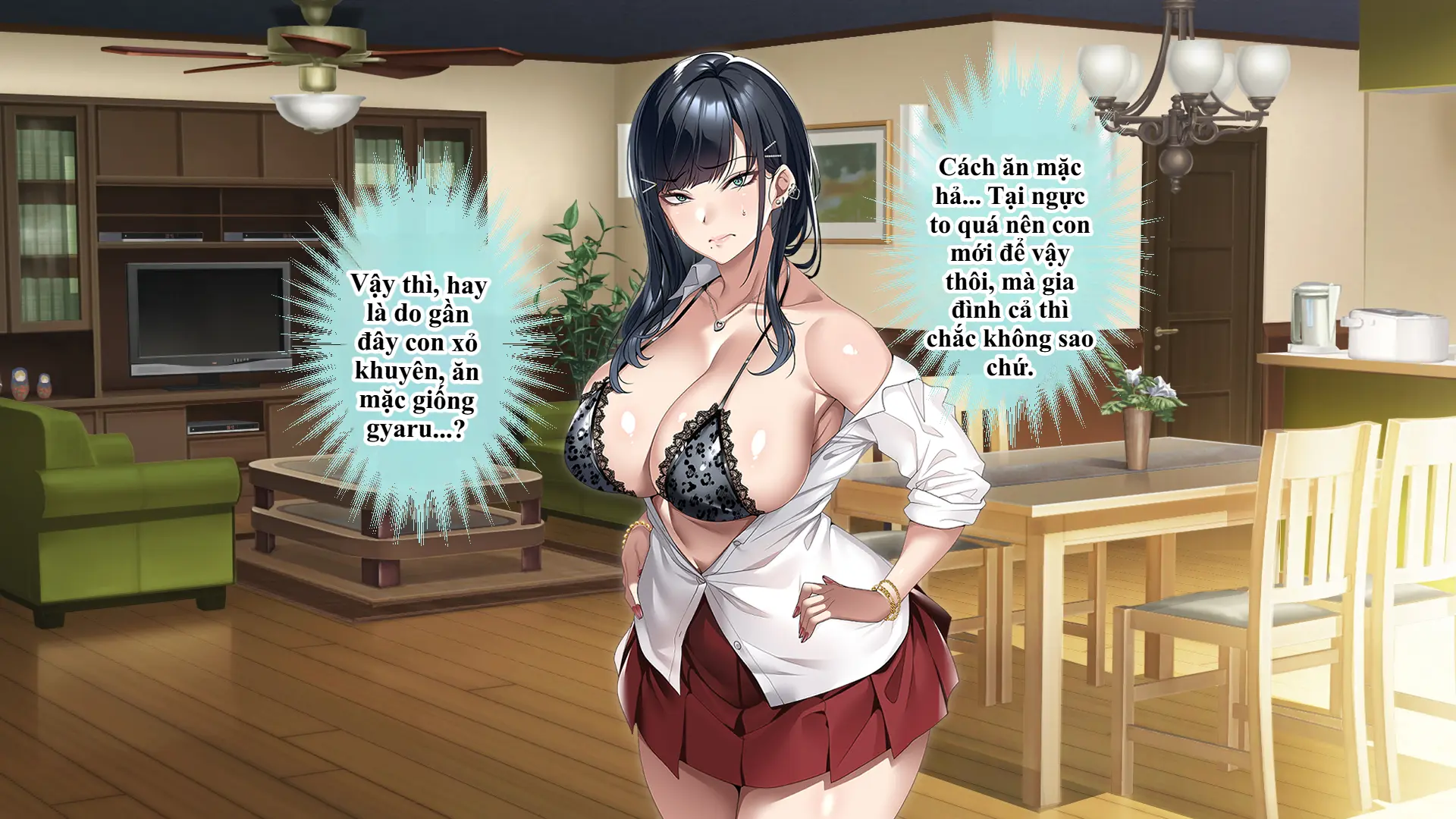 Tsurego no Kurokami Gal o Otou-san ga Haramaseta Hanashi | Câu chuyện bố dượng làm cô con riêng tóc đen gyaru dính bầu. - Full trang 30