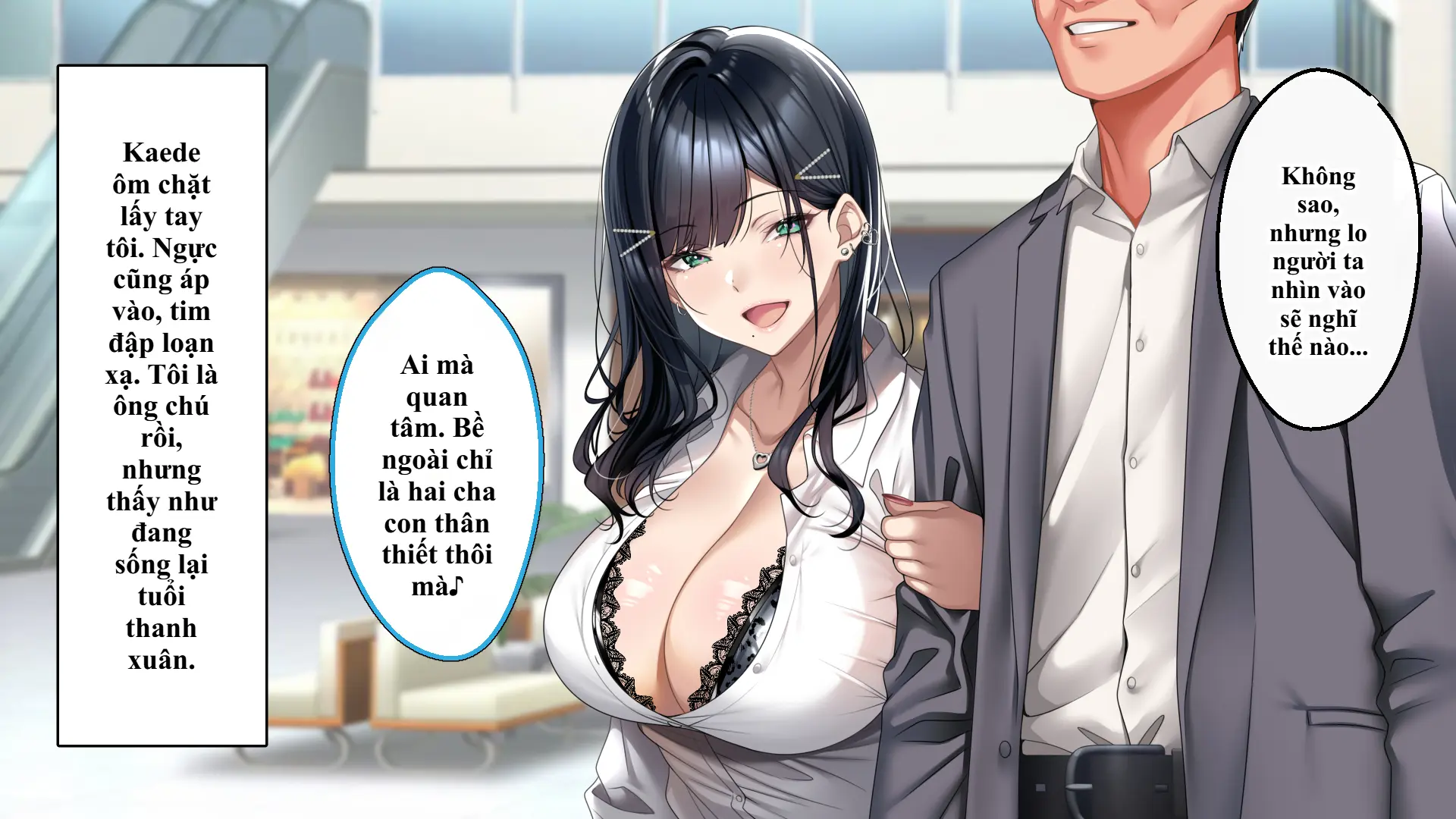 Tsurego no Kurokami Gal o Otou-san ga Haramaseta Hanashi | Câu chuyện bố dượng làm cô con riêng tóc đen gyaru dính bầu. - Full trang 308