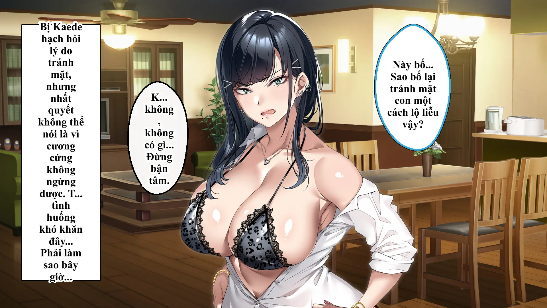 Tsurego no Kurokami Gal o Otou-san ga Haramaseta Hanashi | Câu chuyện bố dượng làm cô con riêng tóc đen gyaru dính bầu. - Full trang 37