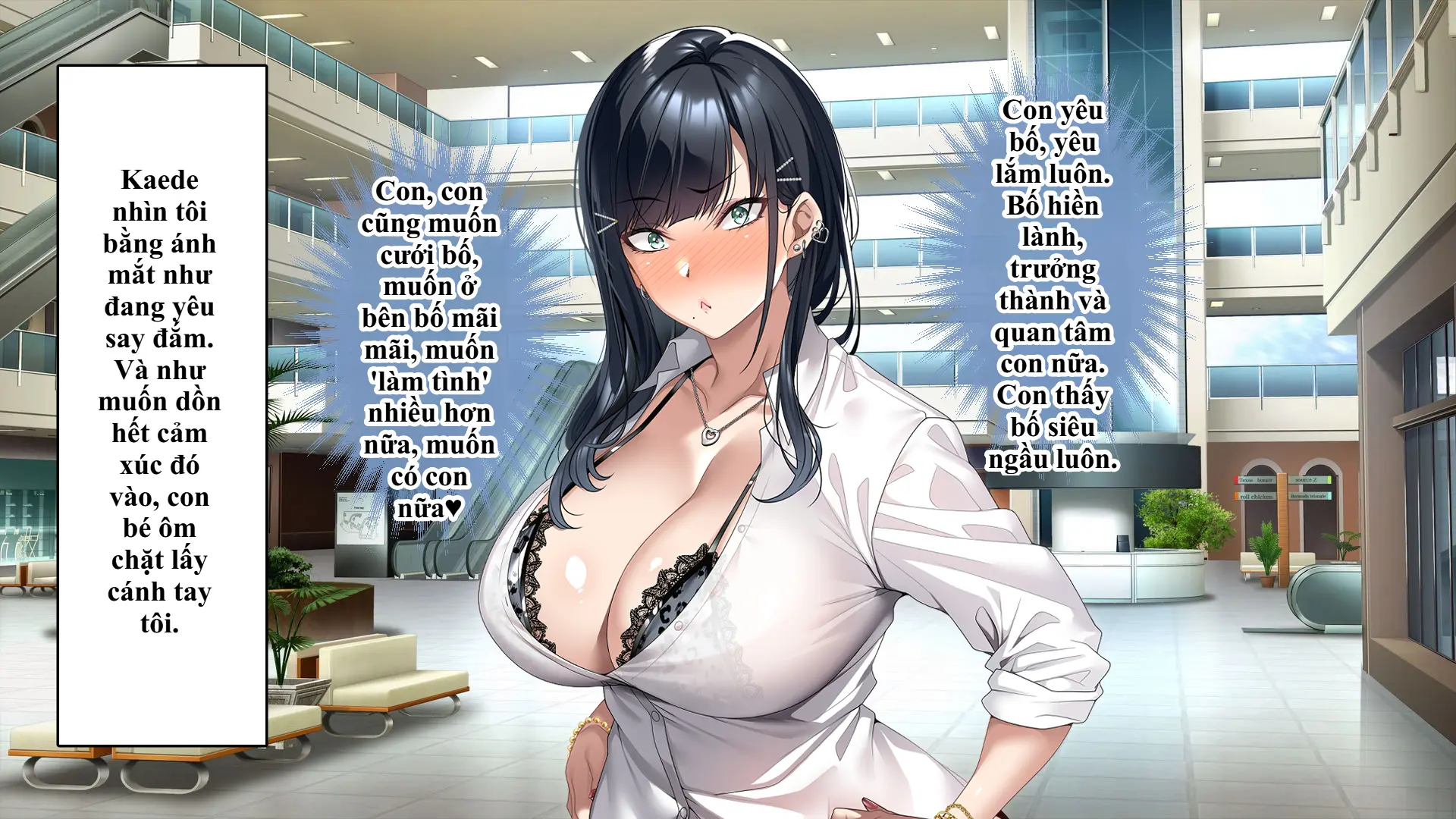 Tsurego no Kurokami Gal o Otou-san ga Haramaseta Hanashi | Câu chuyện bố dượng làm cô con riêng tóc đen gyaru dính bầu. - Full trang 400