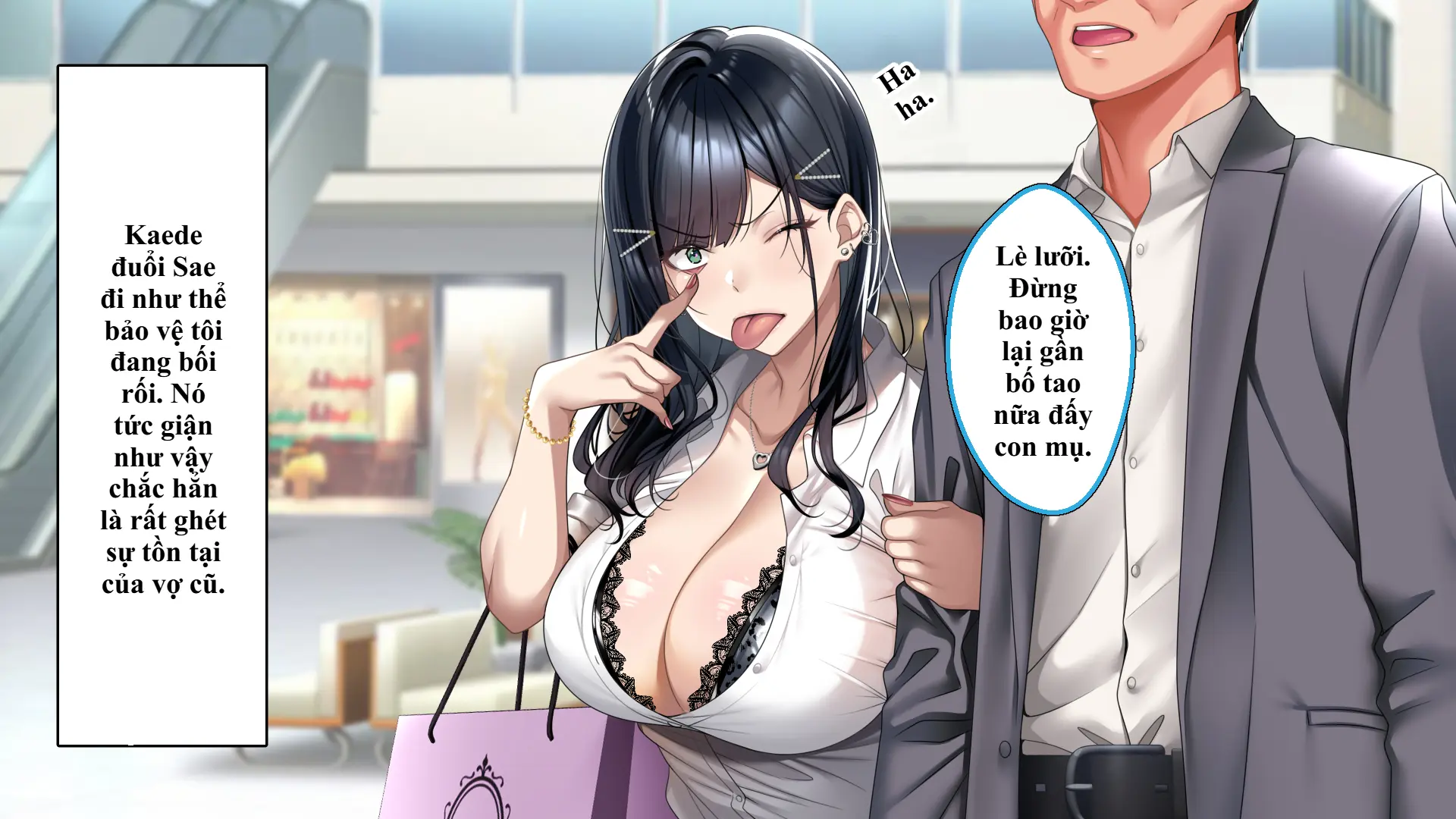 Tsurego no Kurokami Gal o Otou-san ga Haramaseta Hanashi | Câu chuyện bố dượng làm cô con riêng tóc đen gyaru dính bầu. - Full trang 413