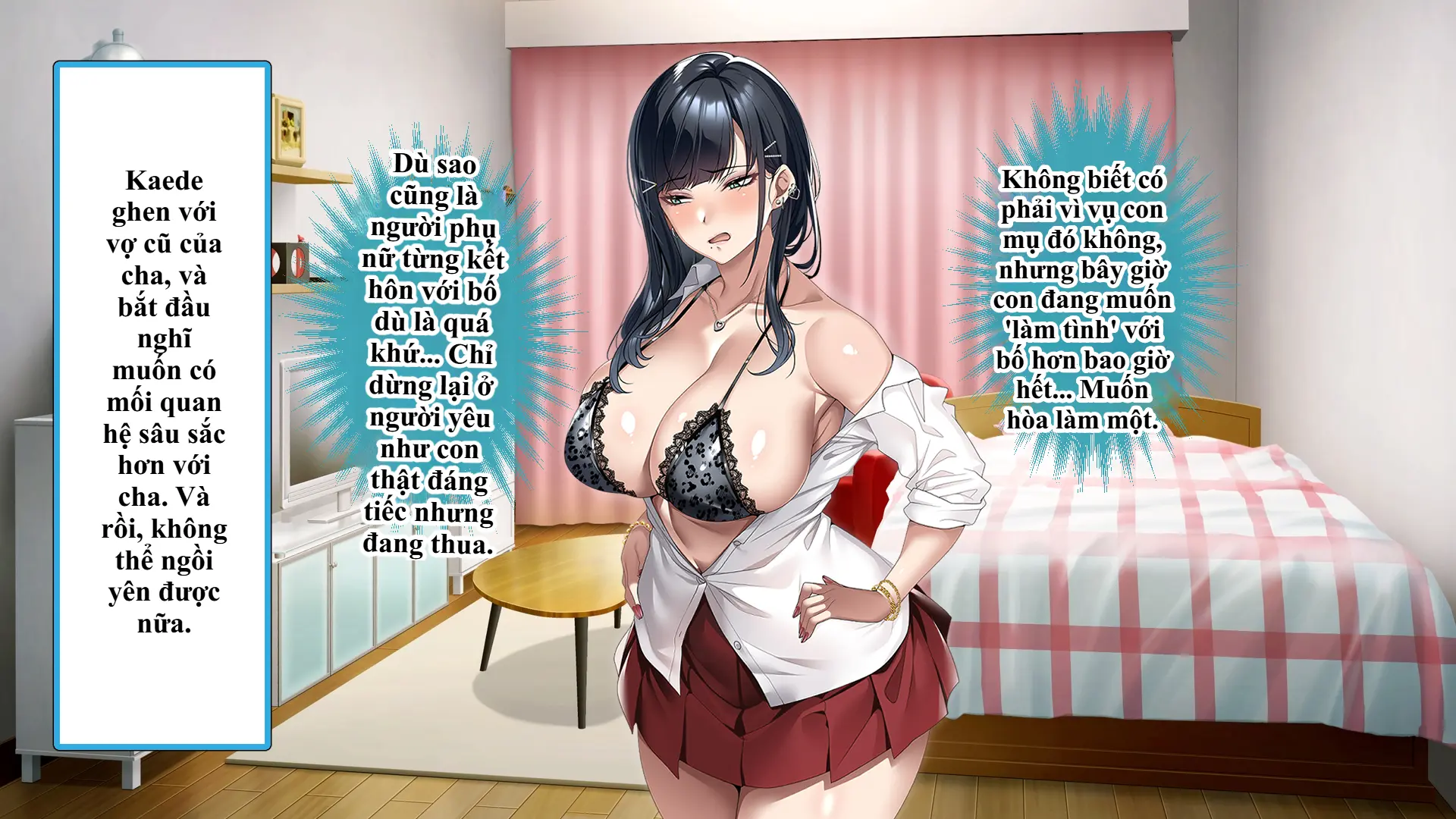 Tsurego no Kurokami Gal o Otou-san ga Haramaseta Hanashi | Câu chuyện bố dượng làm cô con riêng tóc đen gyaru dính bầu. - Full trang 419