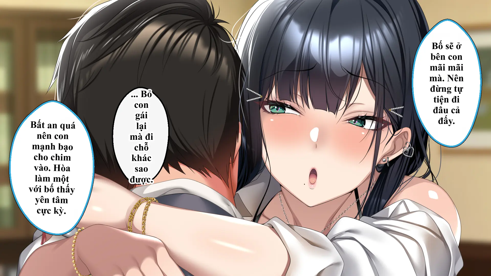Tsurego no Kurokami Gal o Otou-san ga Haramaseta Hanashi | Câu chuyện bố dượng làm cô con riêng tóc đen gyaru dính bầu. - Full trang 426