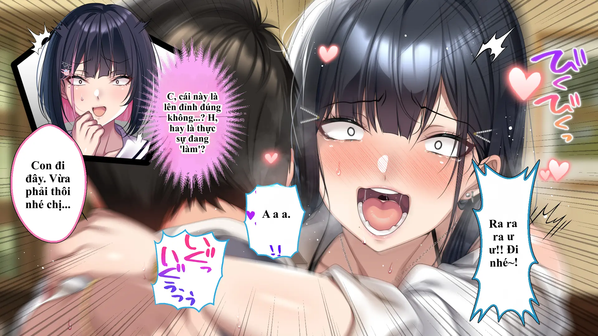 Tsurego no Kurokami Gal o Otou-san ga Haramaseta Hanashi | Câu chuyện bố dượng làm cô con riêng tóc đen gyaru dính bầu. - Full trang 450
