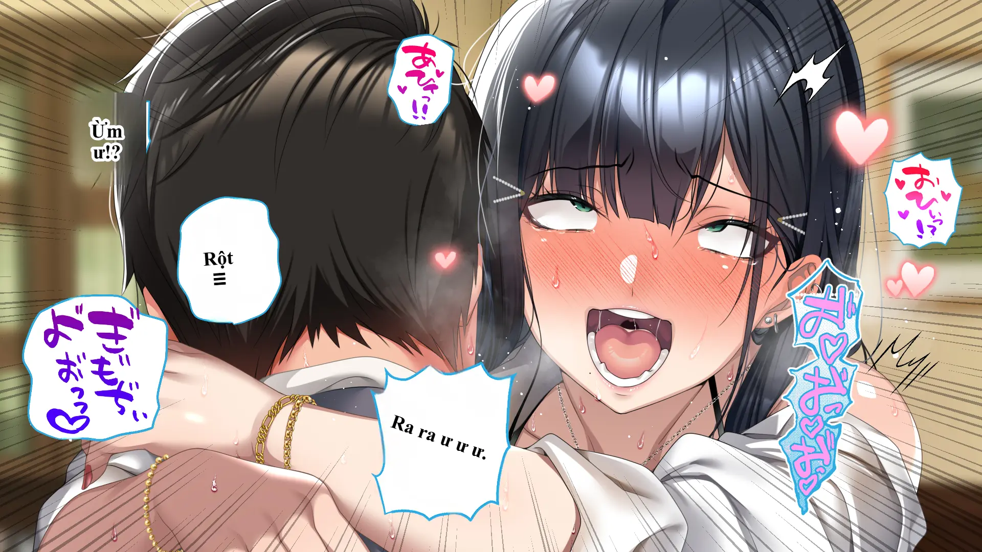 Tsurego no Kurokami Gal o Otou-san ga Haramaseta Hanashi | Câu chuyện bố dượng làm cô con riêng tóc đen gyaru dính bầu. - Full trang 457
