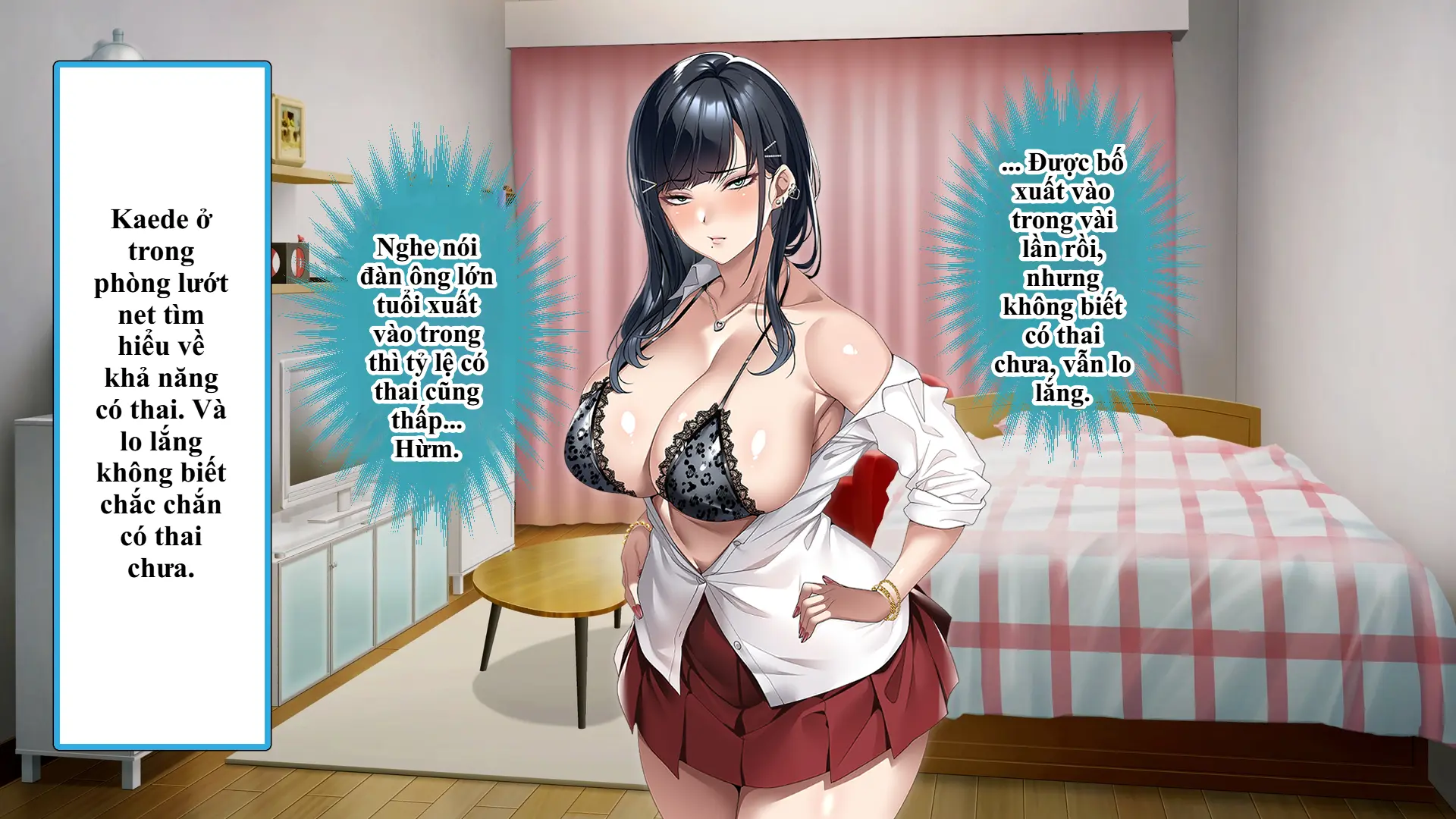 Tsurego no Kurokami Gal o Otou-san ga Haramaseta Hanashi | Câu chuyện bố dượng làm cô con riêng tóc đen gyaru dính bầu. - Full trang 471