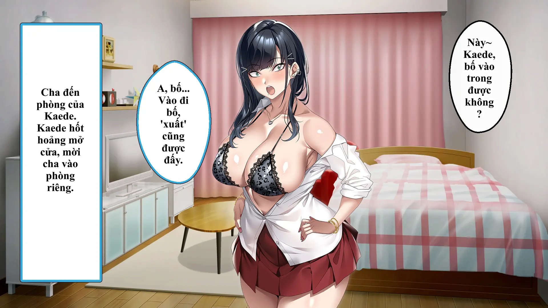Tsurego no Kurokami Gal o Otou-san ga Haramaseta Hanashi | Câu chuyện bố dượng làm cô con riêng tóc đen gyaru dính bầu. - Full trang 473