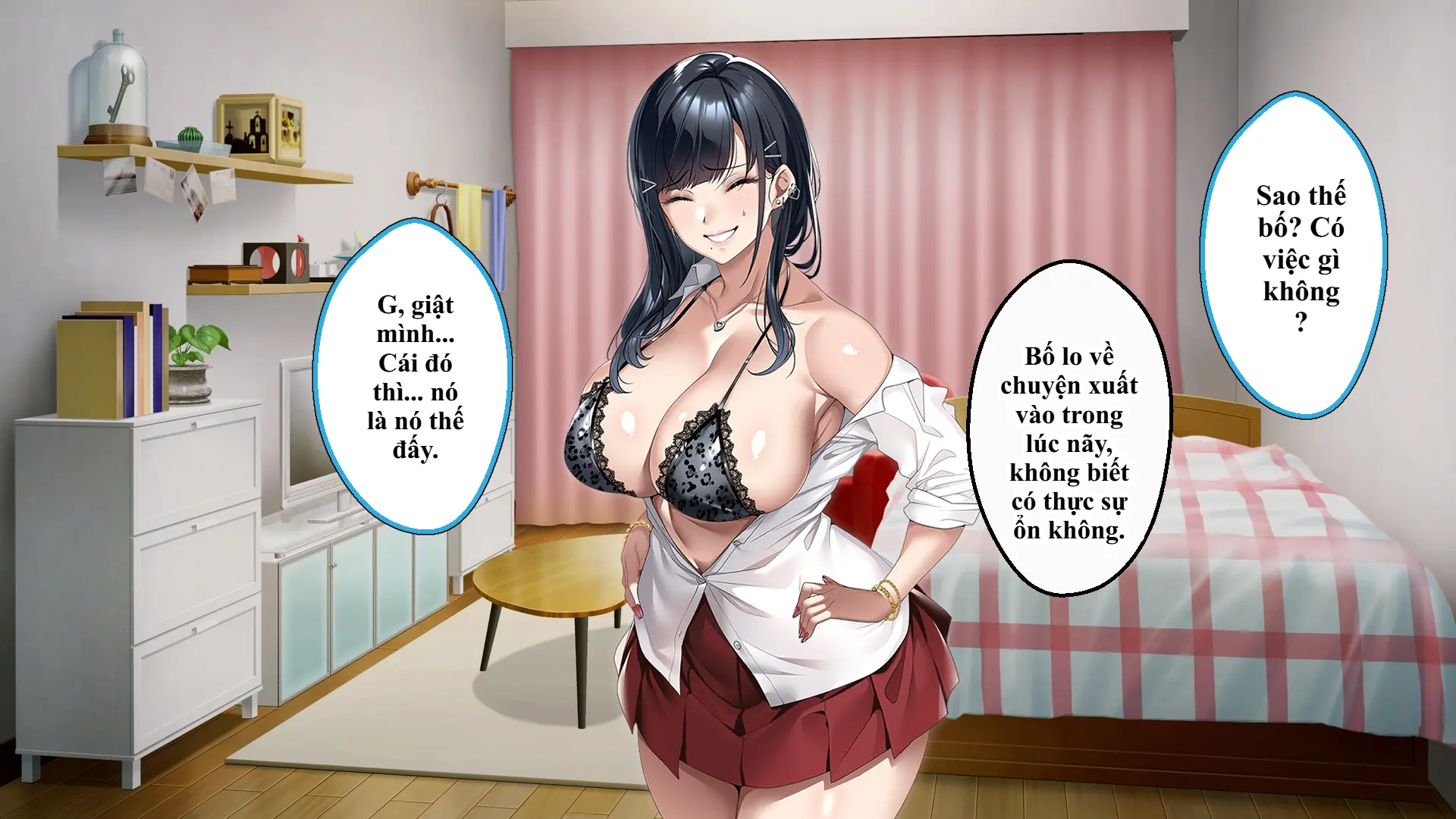 Tsurego no Kurokami Gal o Otou-san ga Haramaseta Hanashi | Câu chuyện bố dượng làm cô con riêng tóc đen gyaru dính bầu. - Full trang 474