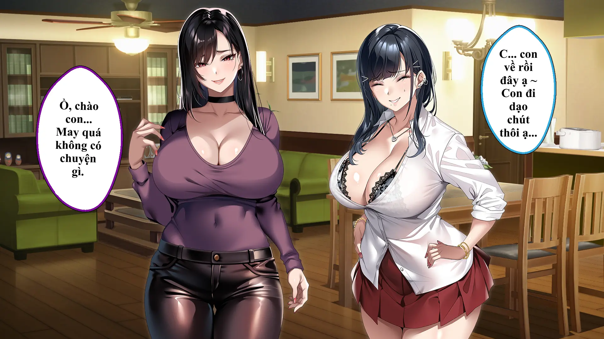 Tsurego no Kurokami Gal o Otou-san ga Haramaseta Hanashi | Câu chuyện bố dượng làm cô con riêng tóc đen gyaru dính bầu. - Full trang 48