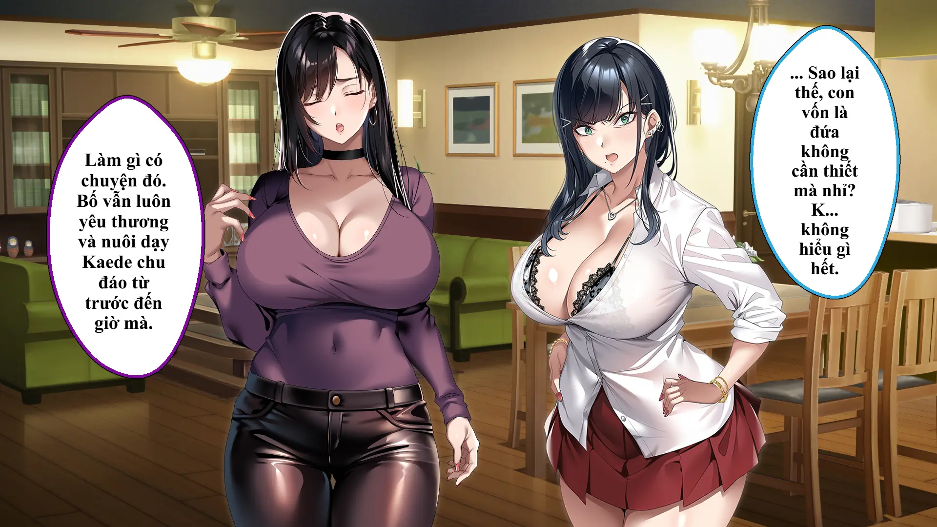 Tsurego no Kurokami Gal o Otou-san ga Haramaseta Hanashi | Câu chuyện bố dượng làm cô con riêng tóc đen gyaru dính bầu. - Full trang 50