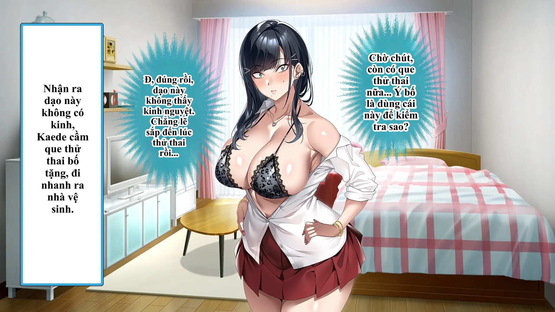 Tsurego no Kurokami Gal o Otou-san ga Haramaseta Hanashi | Câu chuyện bố dượng làm cô con riêng tóc đen gyaru dính bầu. - Full trang 513