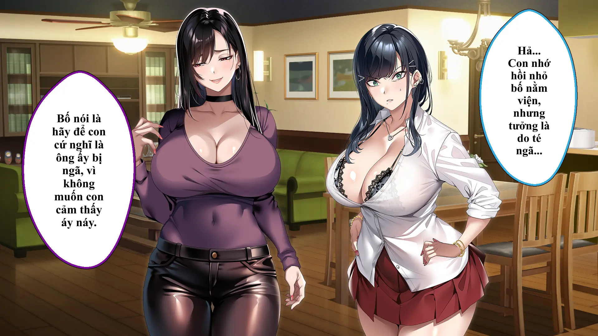 Tsurego no Kurokami Gal o Otou-san ga Haramaseta Hanashi | Câu chuyện bố dượng làm cô con riêng tóc đen gyaru dính bầu. - Full trang 52