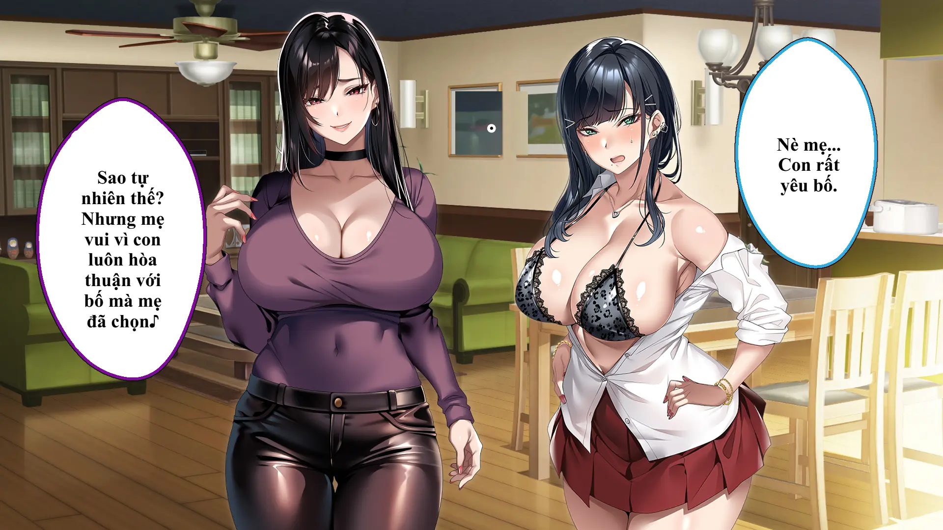 Tsurego no Kurokami Gal o Otou-san ga Haramaseta Hanashi | Câu chuyện bố dượng làm cô con riêng tóc đen gyaru dính bầu. - Full trang 528