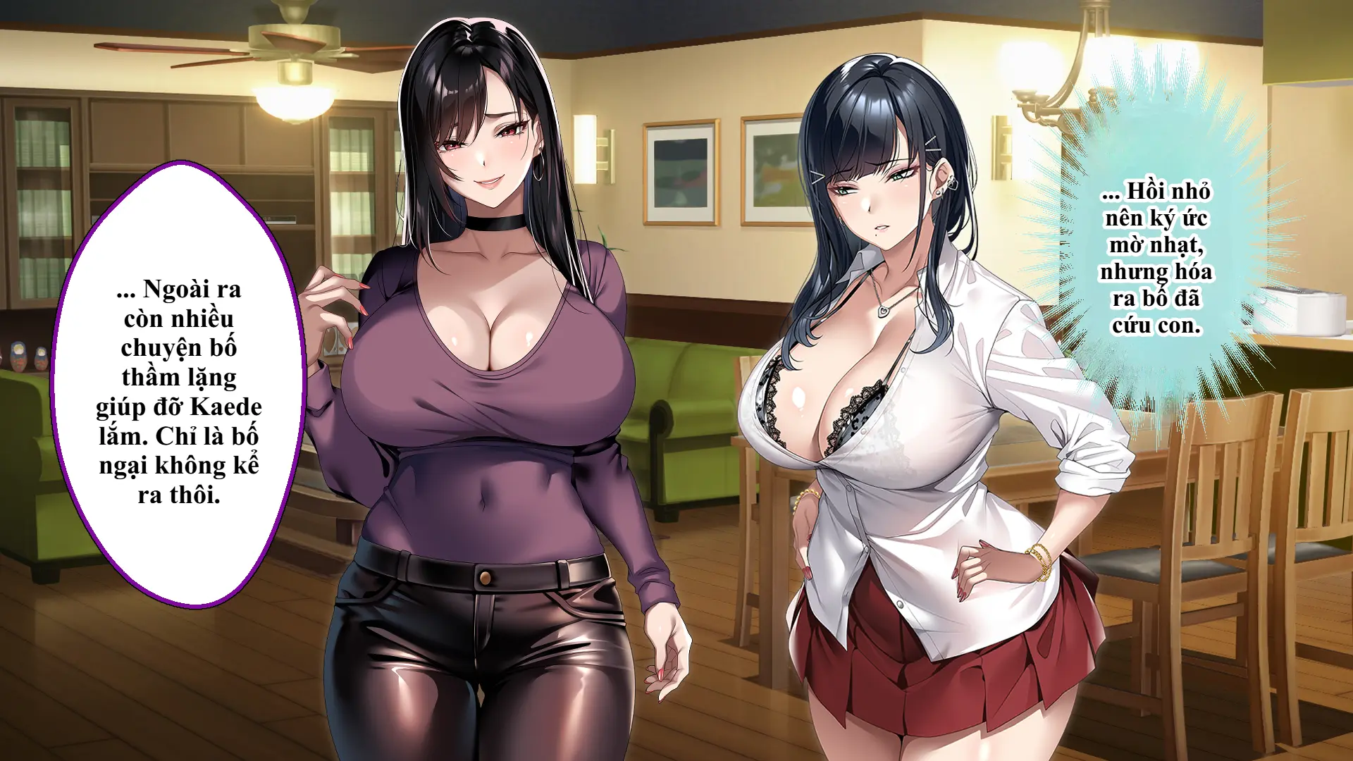 Tsurego no Kurokami Gal o Otou-san ga Haramaseta Hanashi | Câu chuyện bố dượng làm cô con riêng tóc đen gyaru dính bầu. - Full trang 53