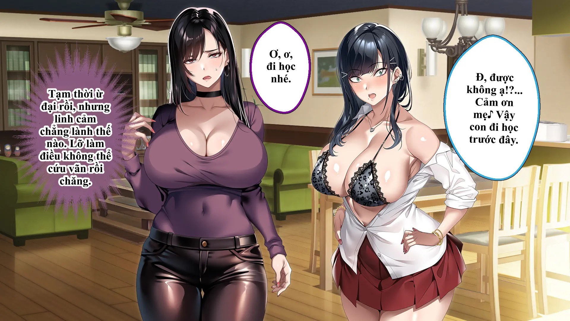 Tsurego no Kurokami Gal o Otou-san ga Haramaseta Hanashi | Câu chuyện bố dượng làm cô con riêng tóc đen gyaru dính bầu. - Full trang 533