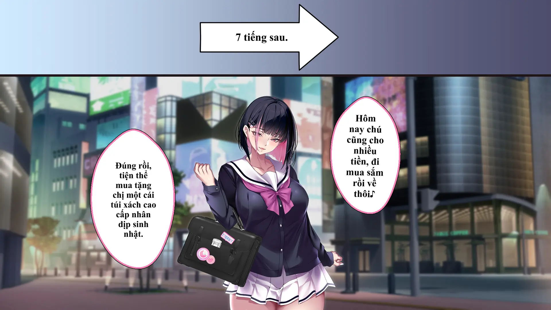 Tsurego no Kurokami Gal o Otou-san ga Haramaseta Hanashi | Câu chuyện bố dượng làm cô con riêng tóc đen gyaru dính bầu. - Full trang 534