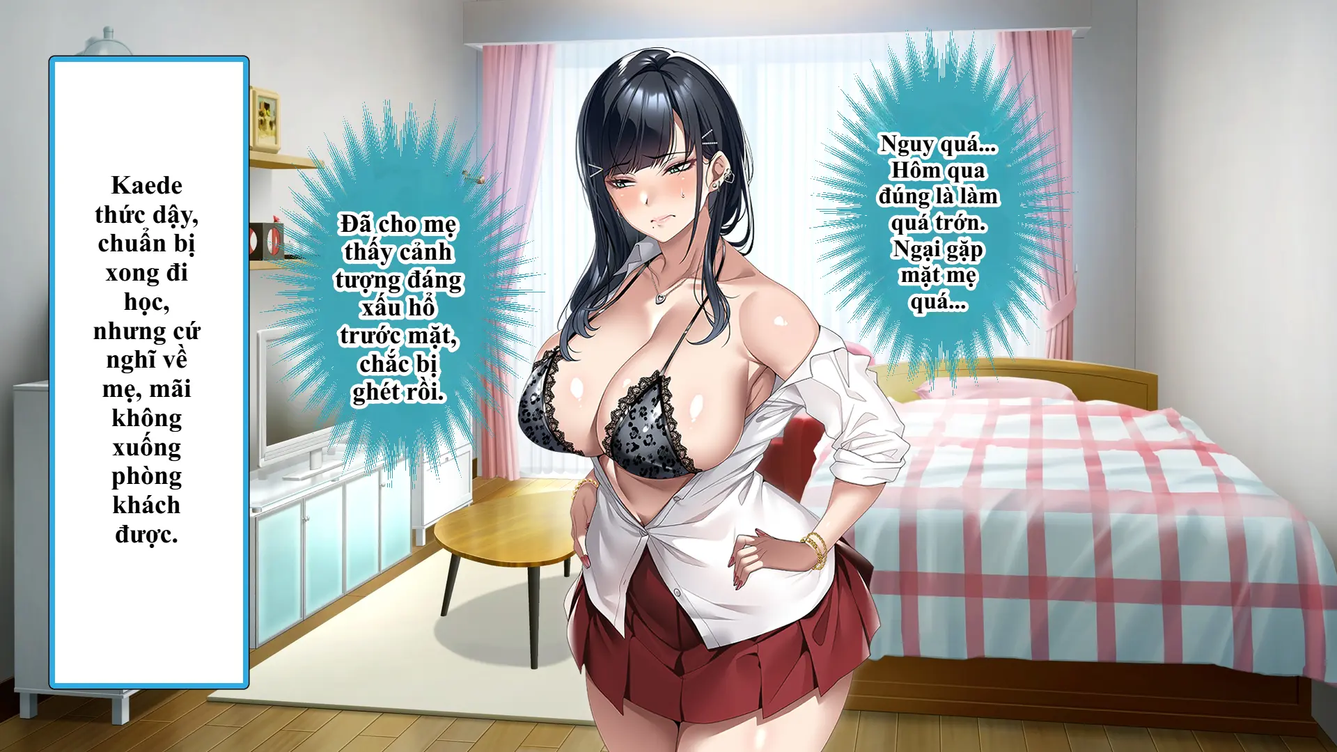 Tsurego no Kurokami Gal o Otou-san ga Haramaseta Hanashi | Câu chuyện bố dượng làm cô con riêng tóc đen gyaru dính bầu. - Full trang 573