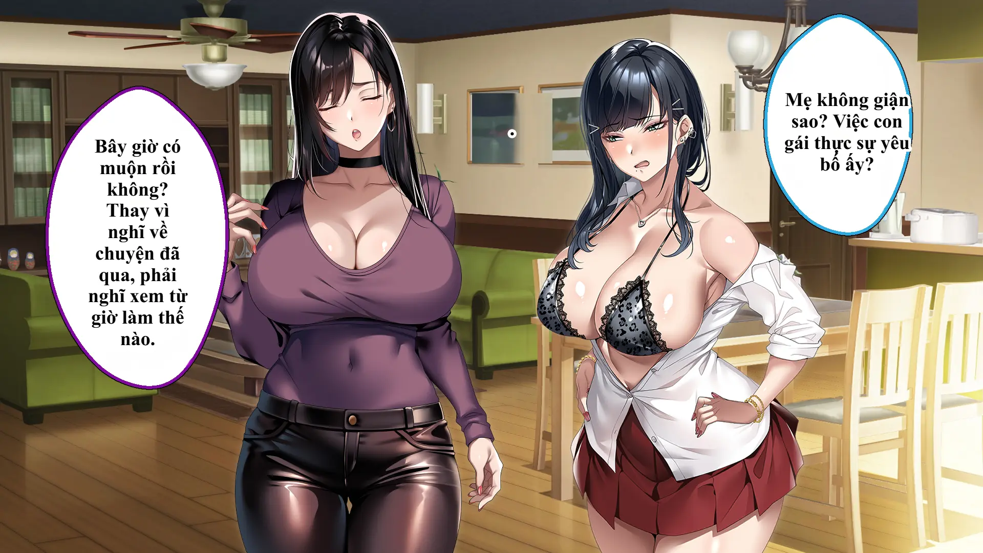 Tsurego no Kurokami Gal o Otou-san ga Haramaseta Hanashi | Câu chuyện bố dượng làm cô con riêng tóc đen gyaru dính bầu. - Full trang 575