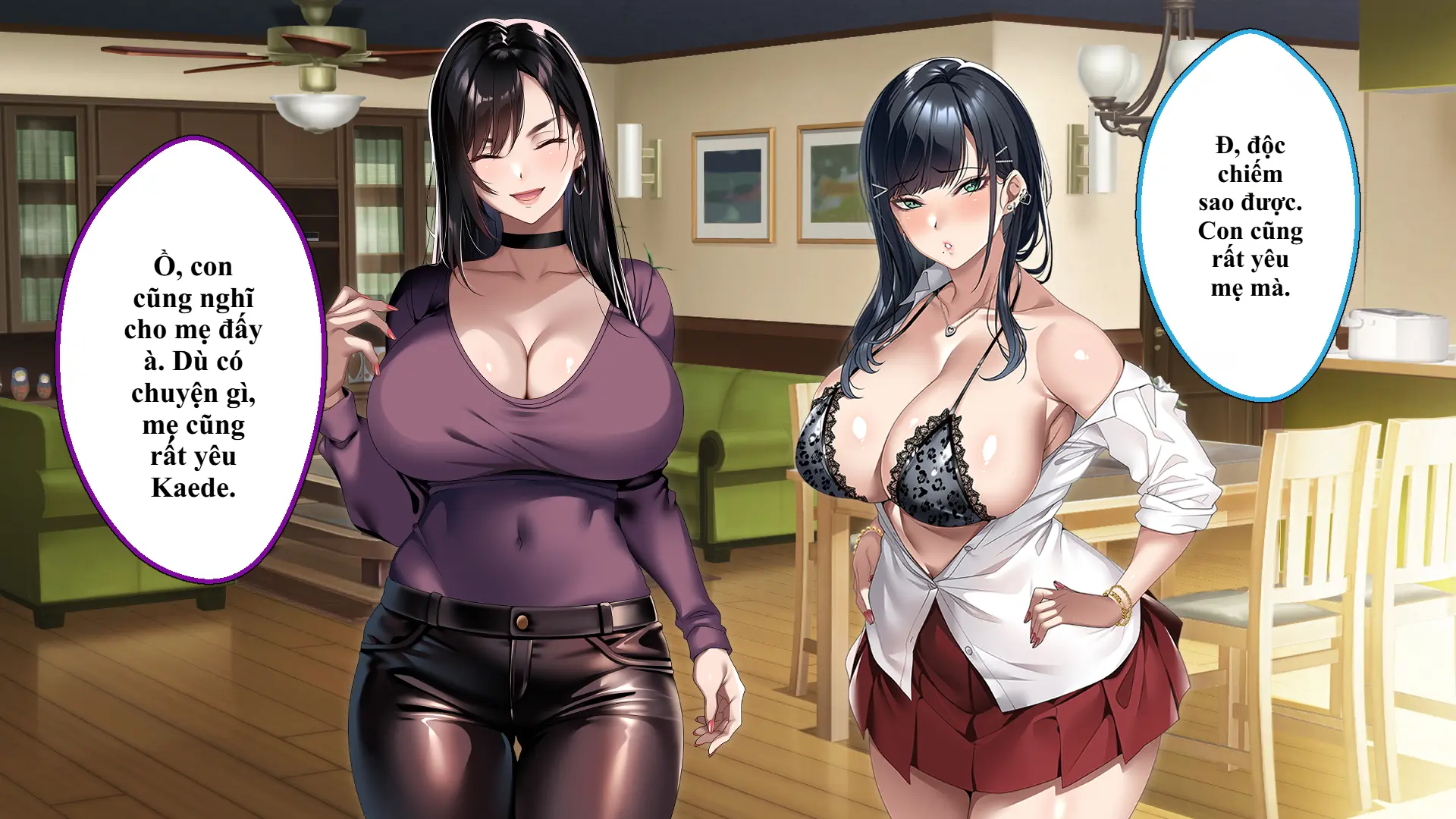 Tsurego no Kurokami Gal o Otou-san ga Haramaseta Hanashi | Câu chuyện bố dượng làm cô con riêng tóc đen gyaru dính bầu. - Full trang 577