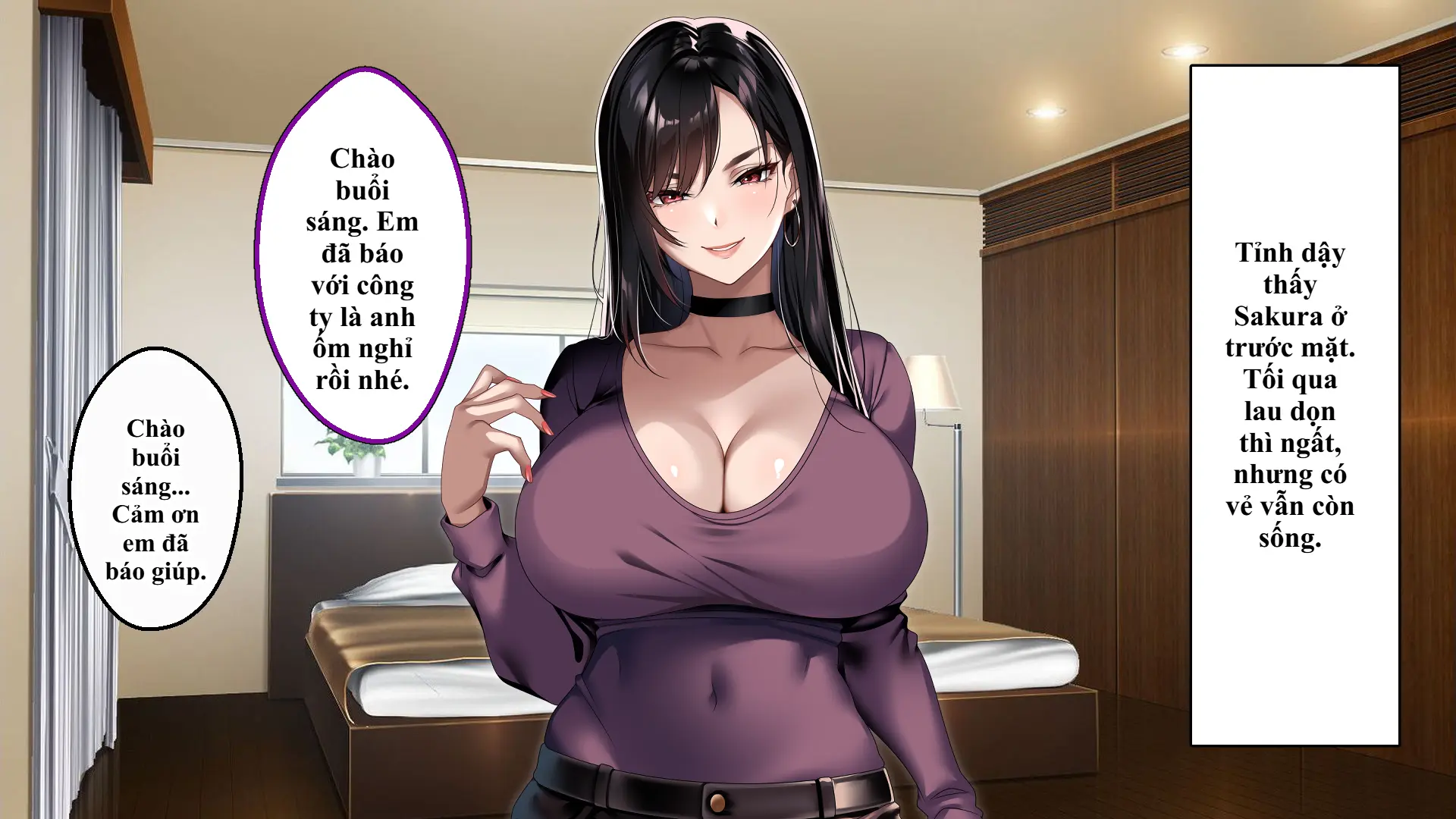 Tsurego no Kurokami Gal o Otou-san ga Haramaseta Hanashi | Câu chuyện bố dượng làm cô con riêng tóc đen gyaru dính bầu. - Full trang 585