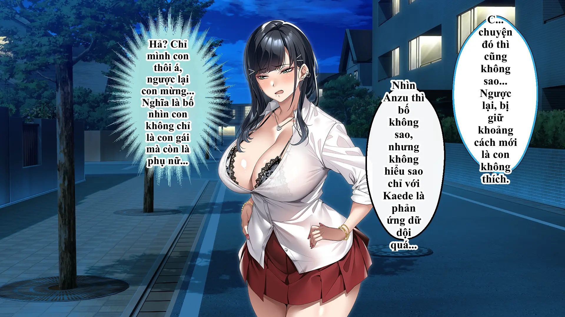 Tsurego no Kurokami Gal o Otou-san ga Haramaseta Hanashi | Câu chuyện bố dượng làm cô con riêng tóc đen gyaru dính bầu. - Full trang 73