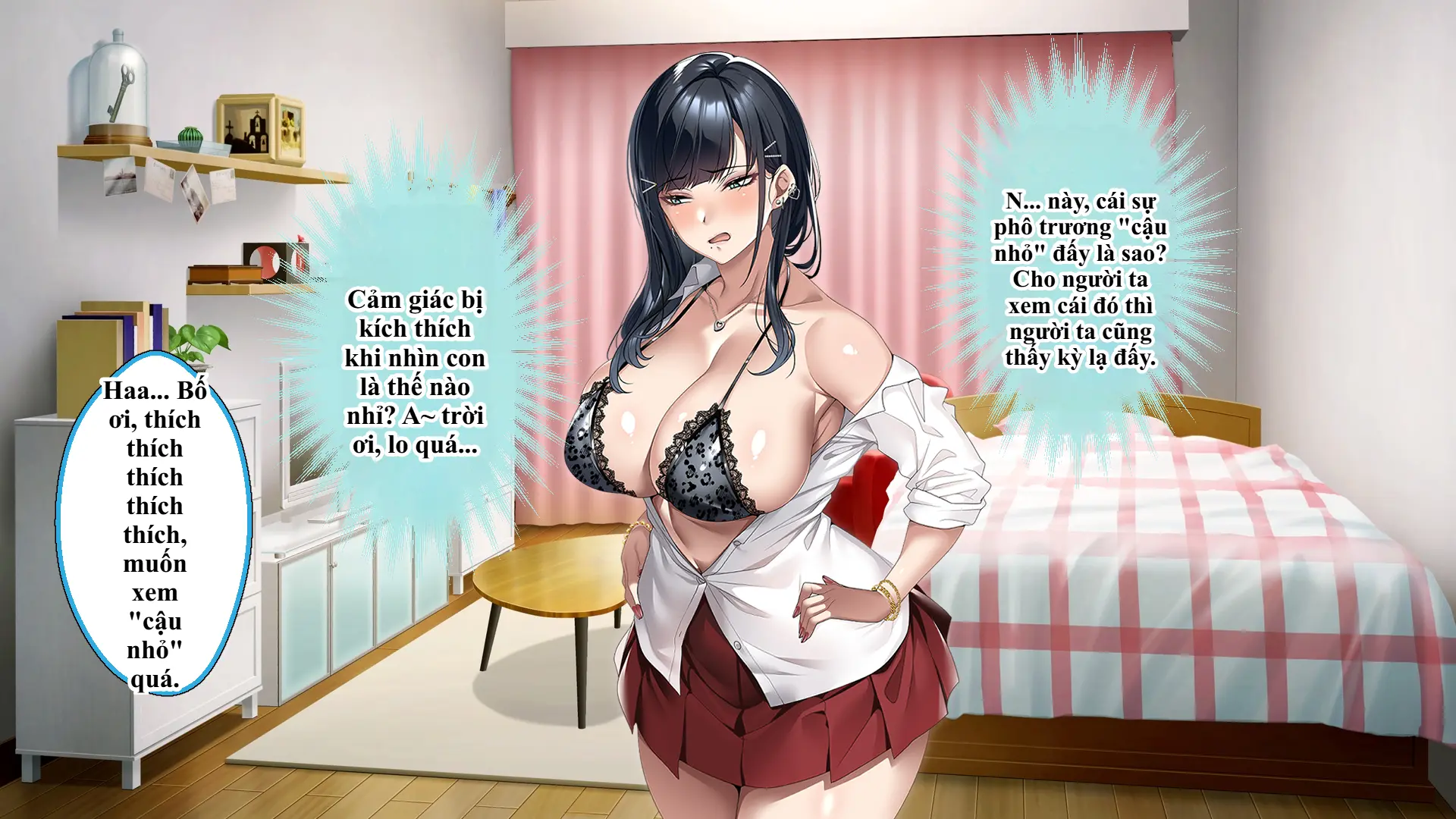 Tsurego no Kurokami Gal o Otou-san ga Haramaseta Hanashi | Câu chuyện bố dượng làm cô con riêng tóc đen gyaru dính bầu. - Full trang 81