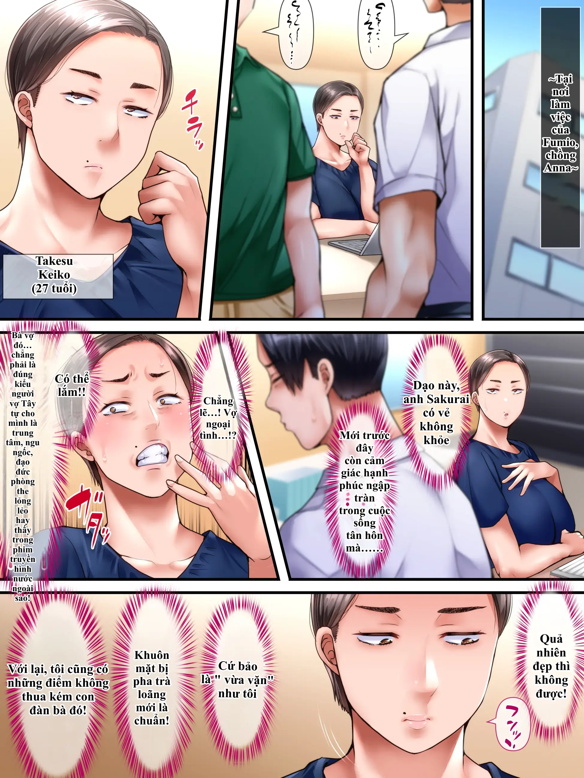 Kaigai Shusshin no Shinkon Tsuma ga Hoka no Otoko to Yaritai to Dogezashite Kimashita -Chuuhen- | Vợ mới cưới xuất thân từ hải ngoại van xin được làm tình với người đàn ông khác - Phần giữa - - Full trang 81