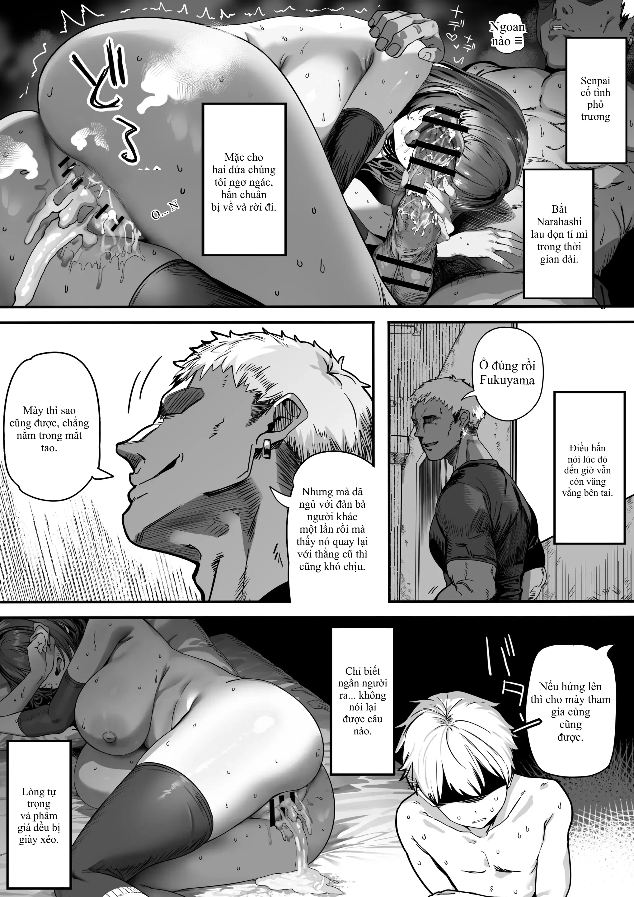 Koushinchou Volley-bu no Seisokei Kanojo ga Senpai no Mono ni Natte Shimau Ichibushijuu 2 | Câu Chuyện Sa Ngã Của Nàng Hoa Khôi Cao Ráo CLB Bóng Chuyền 2 - Full trang 113