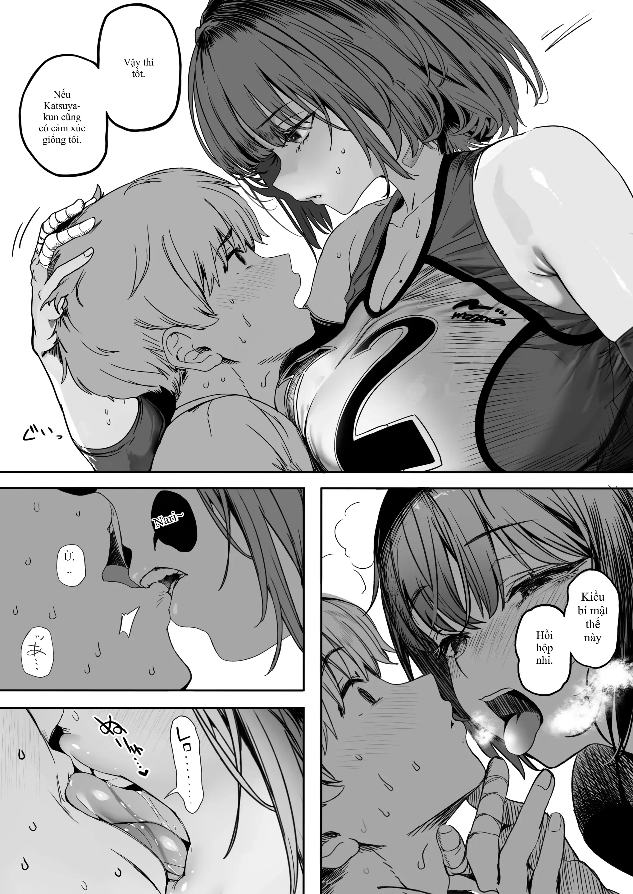 Koushinchou Volley-bu no Seisokei Kanojo ga Senpai no Mono ni Natte Shimau Ichibushijuu 2 | Câu Chuyện Sa Ngã Của Nàng Hoa Khôi Cao Ráo CLB Bóng Chuyền 2 - Full trang 15